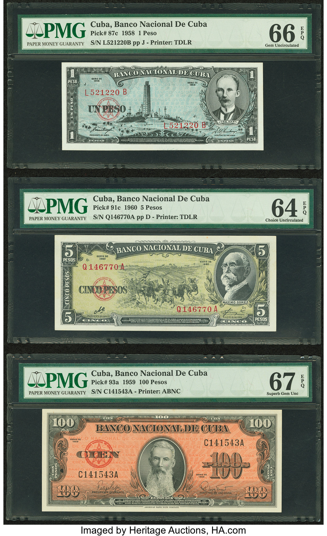 image for: Cuba  1 peso (B811a)