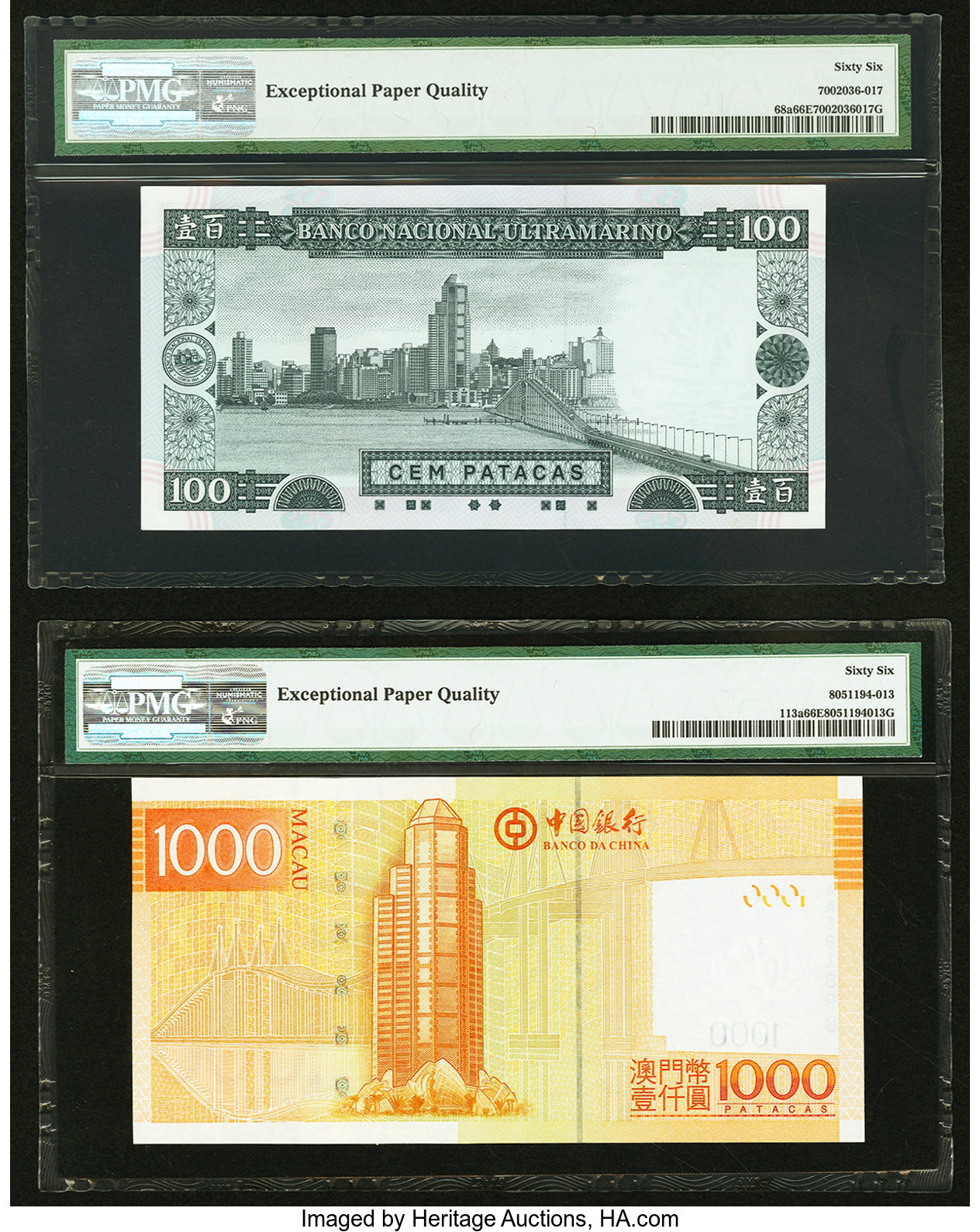 image for: Macau  100 patacas (B064a)