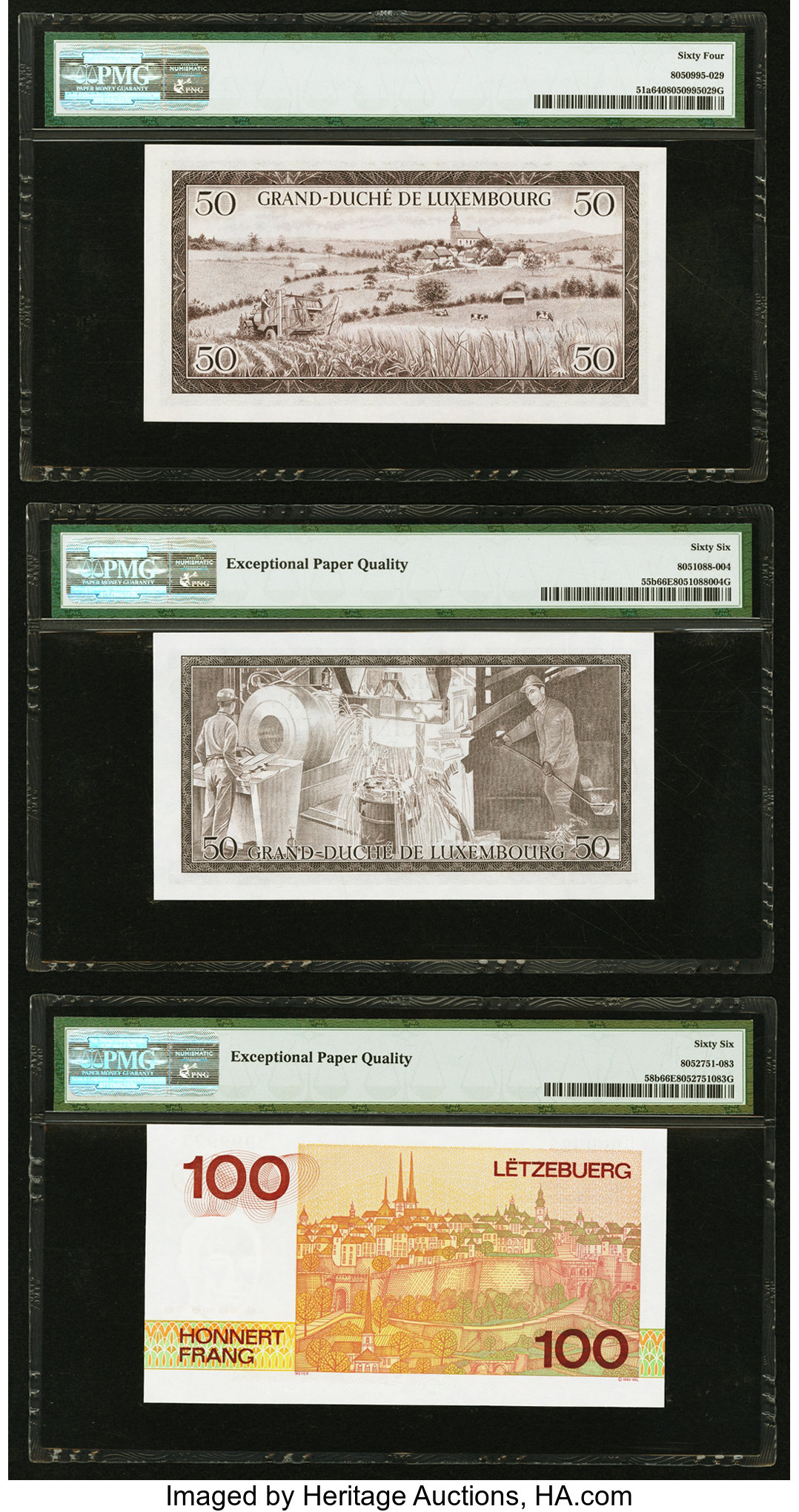 image for: Luxembourg  50 francs (B334a)
