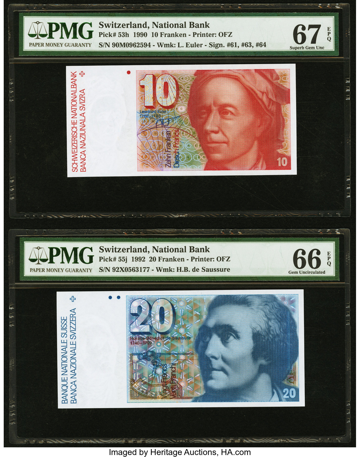image for: Switzerland  10 francs (B337b)