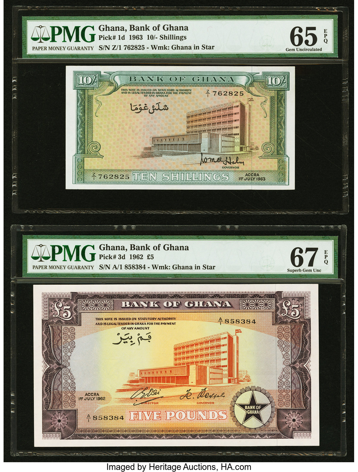 image for: Ghana  10 shillings (B101c)