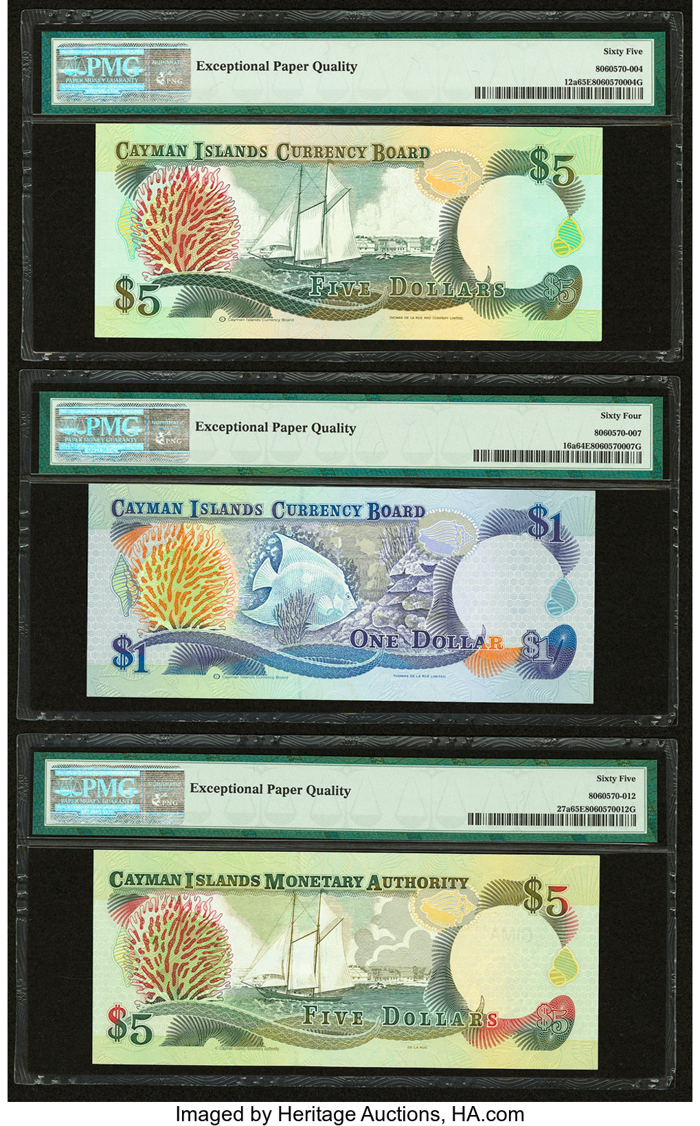 image for: Cayman Islands  5 dollars (B112as)
