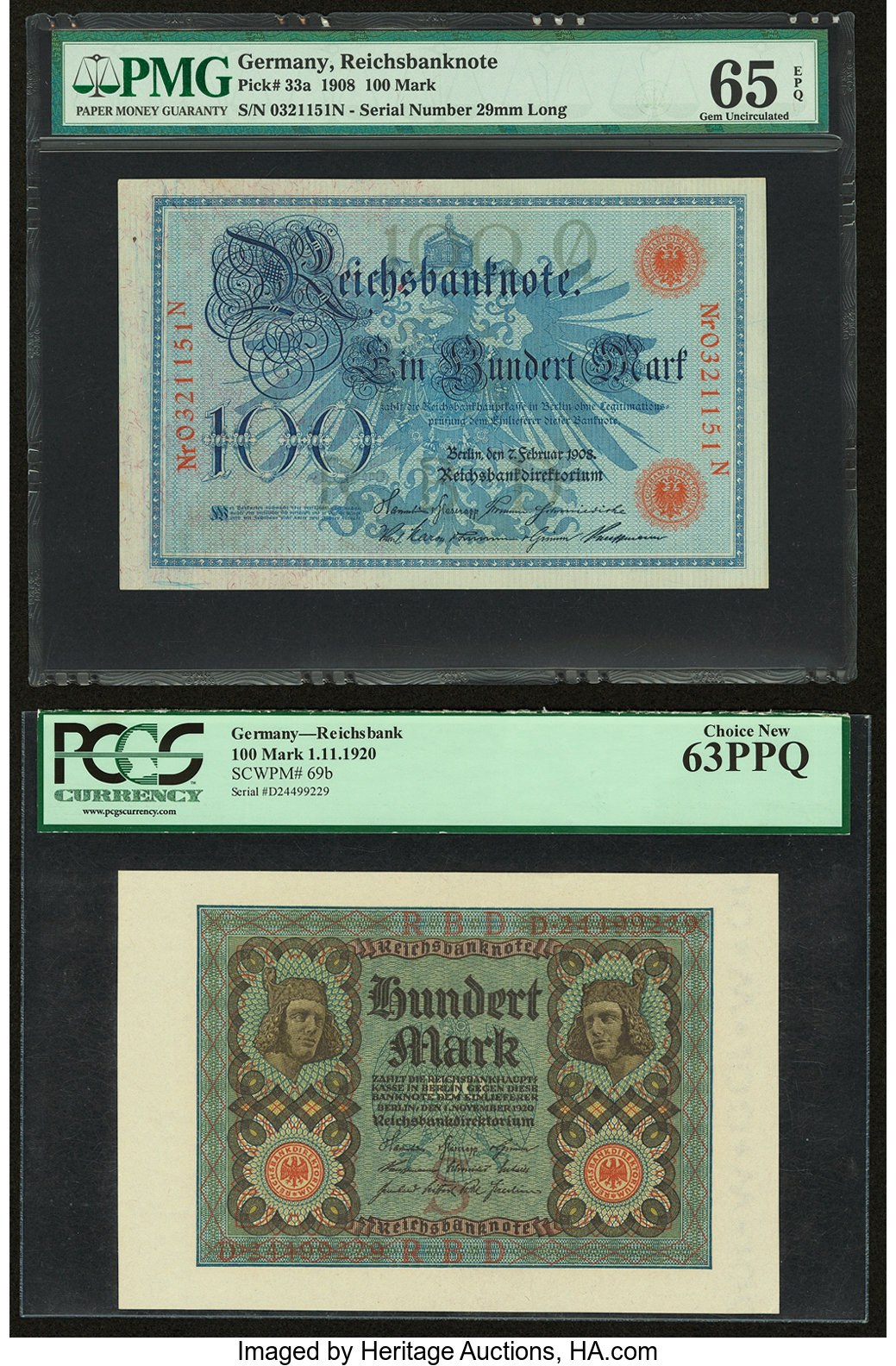 image for: Germany  100 mark (B210a5)