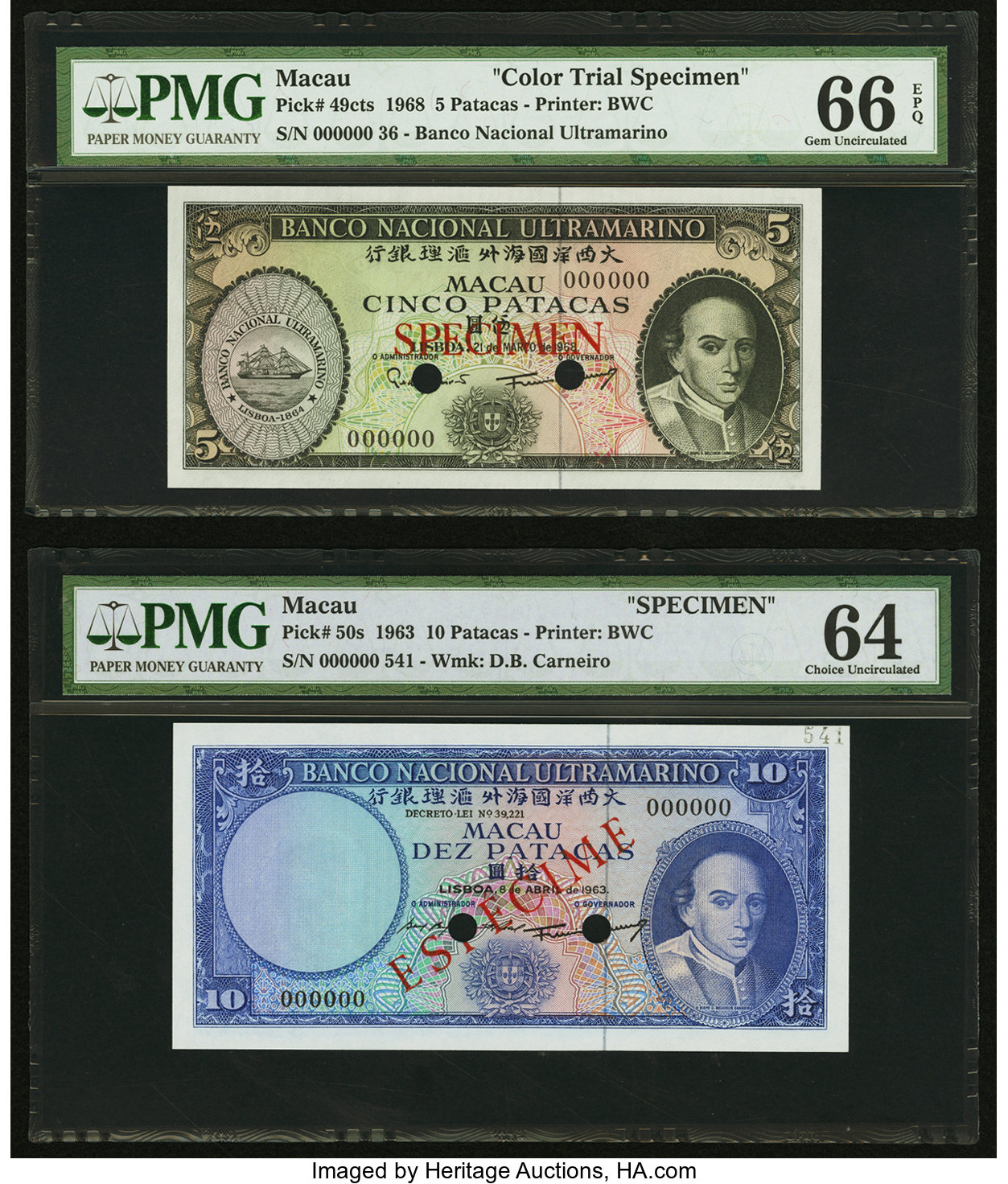 image for: Macau  5 patacas(B050a)