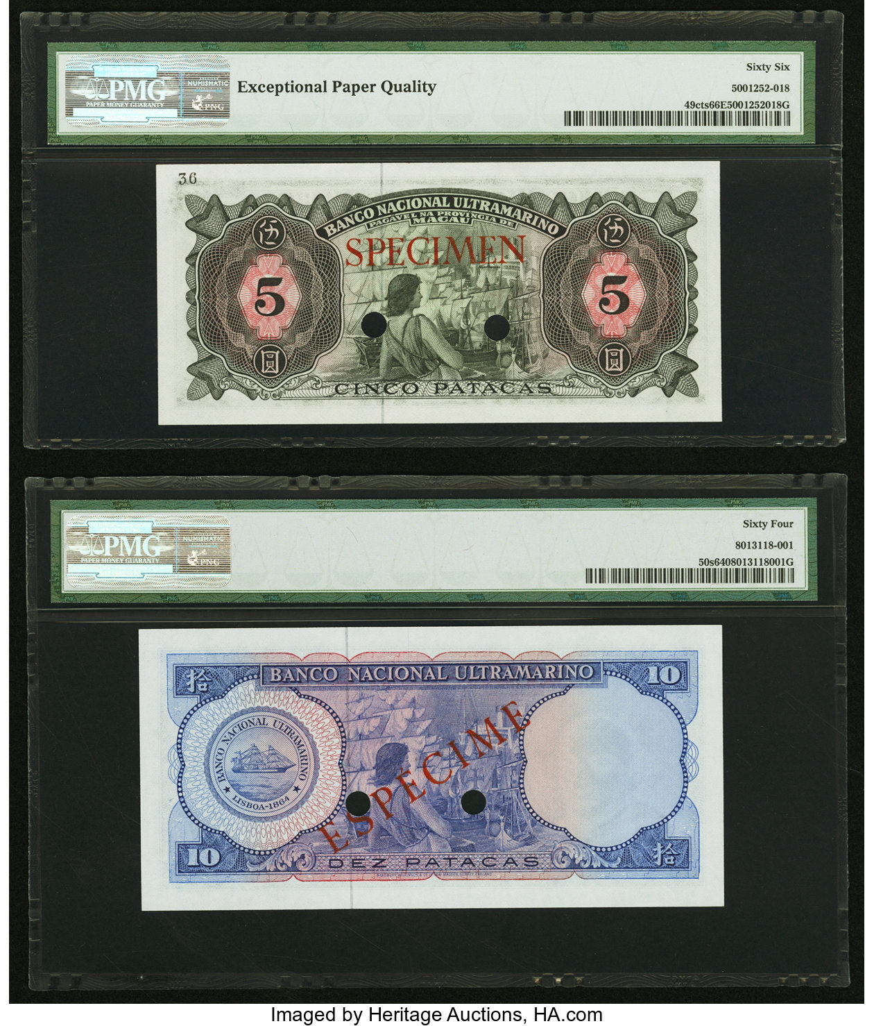 image for: Macau  5 patacas(B050a)