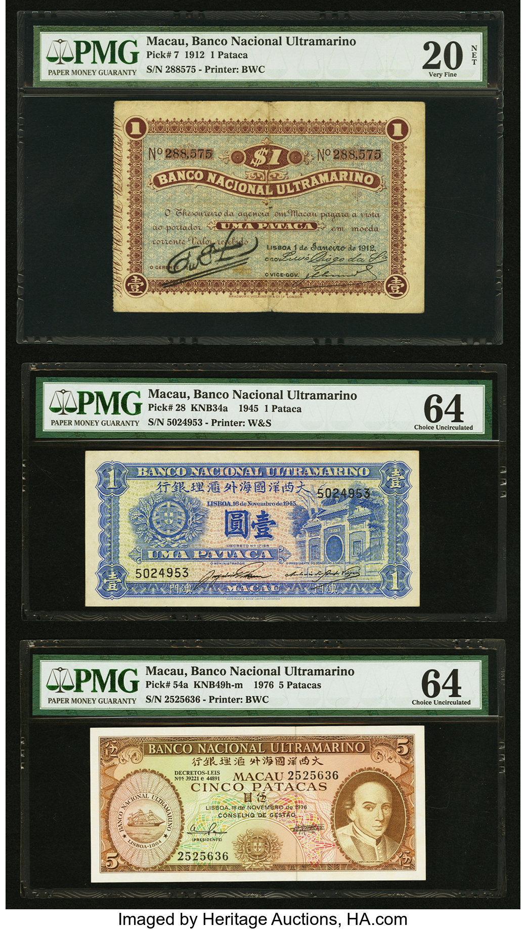 image for: Macau  10 patacas (B052ms)