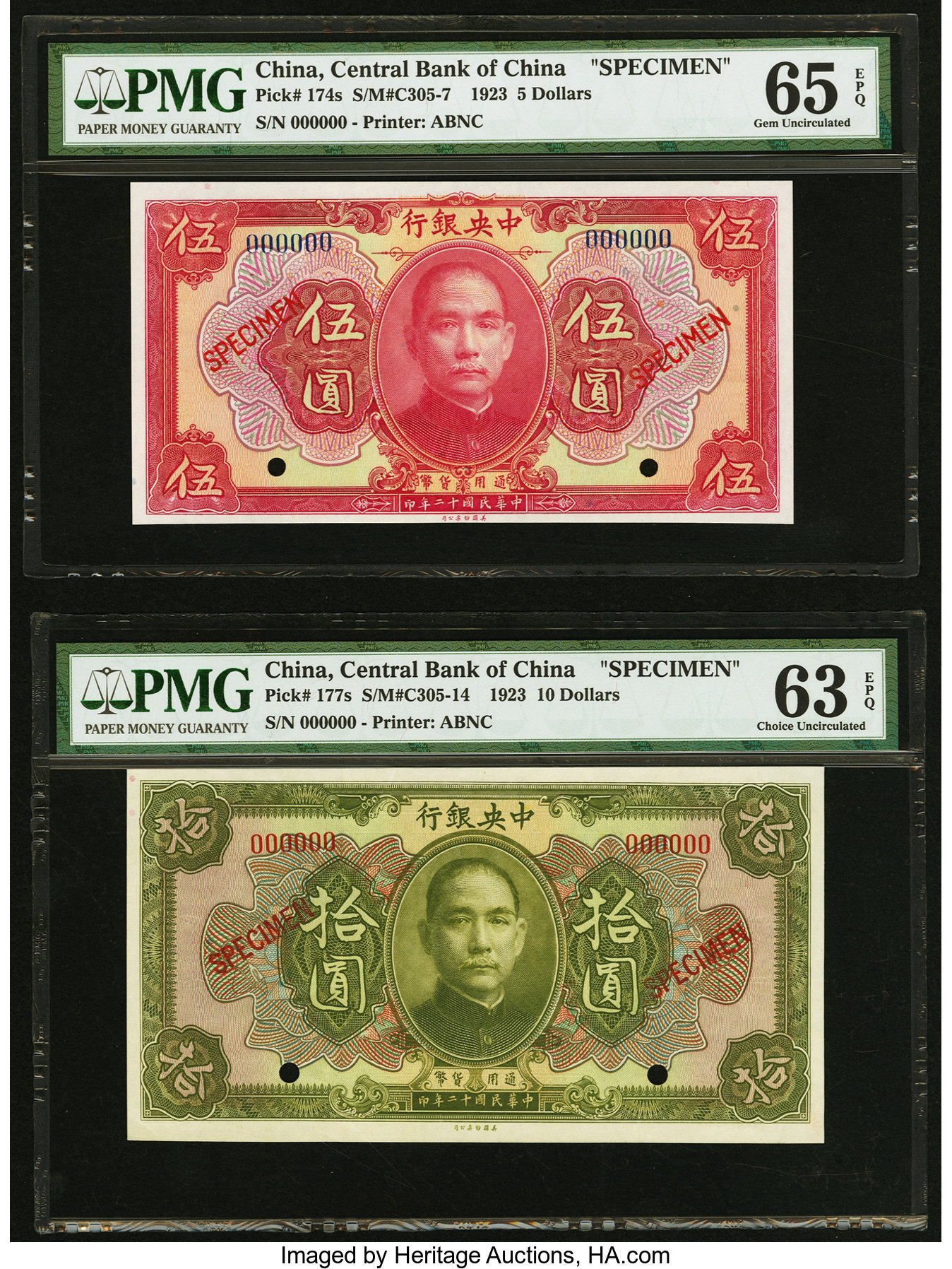 image for: China National Banks  5 dollars(B3007b)