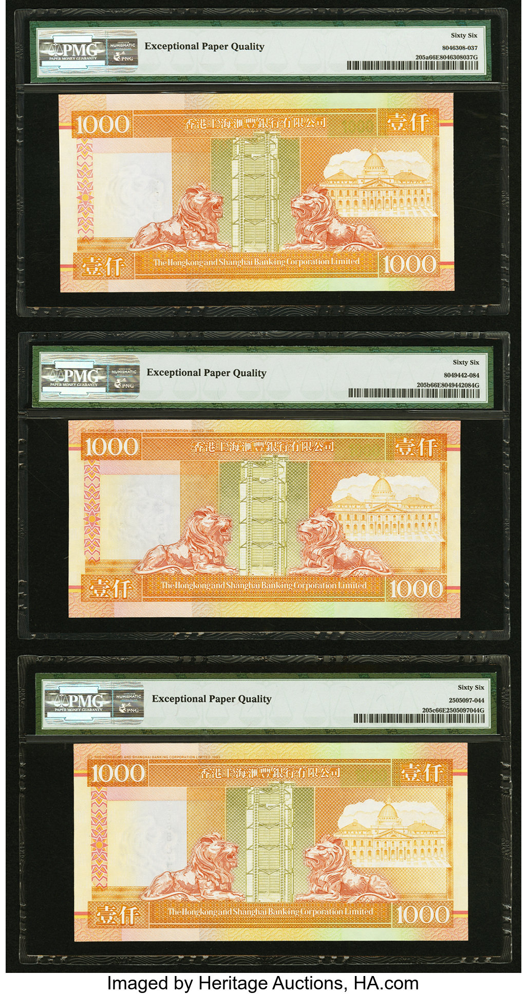 image for: Hong Kong  1,000 dollars (B685d)