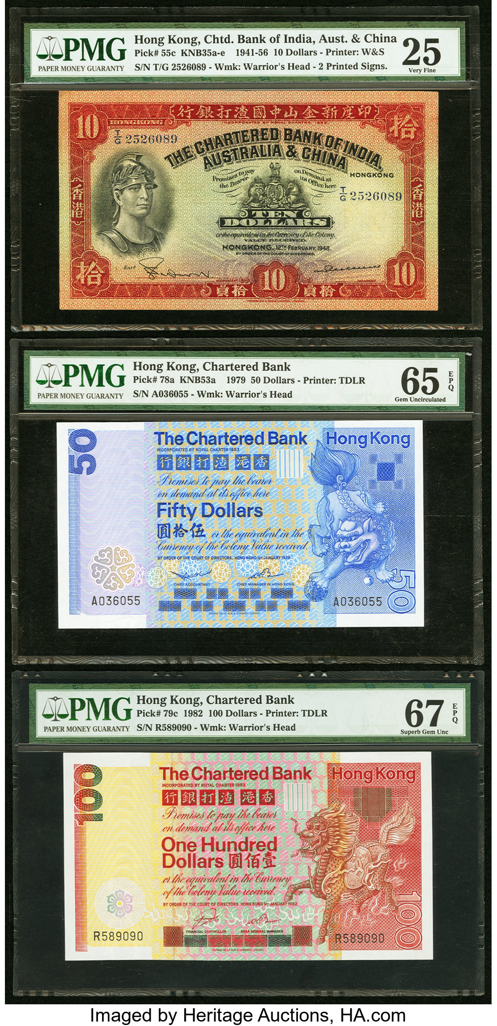 image for: Hong Kong  100 dollars(B374z)