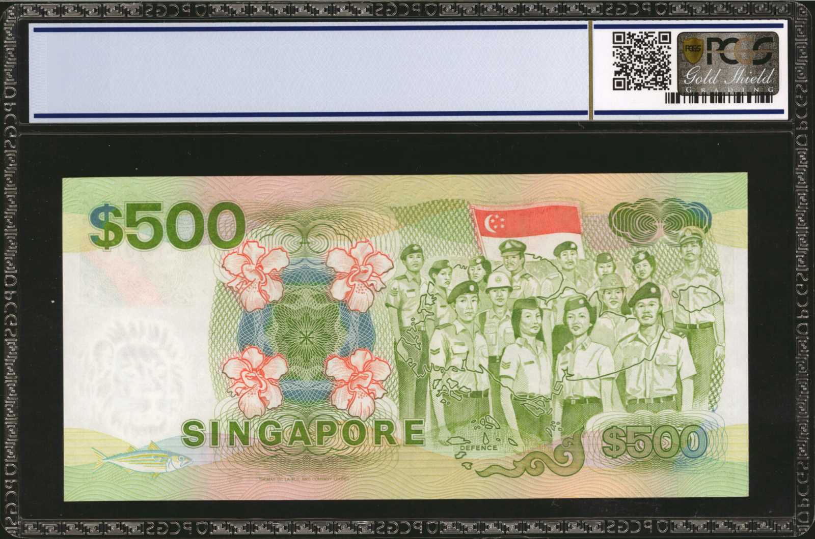 image for: Singapore  500 dollars (B125a)