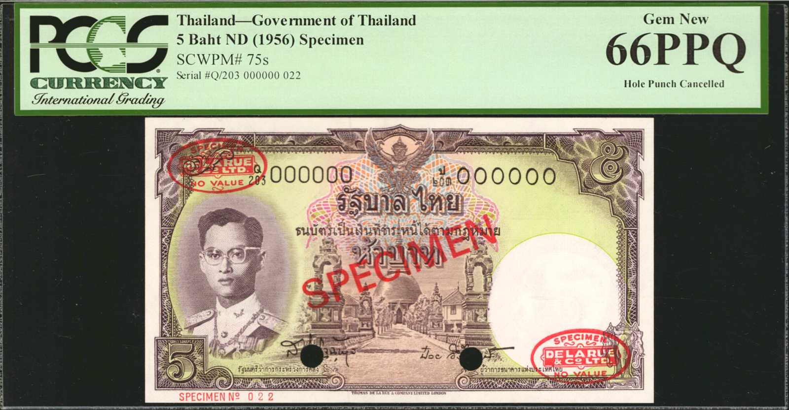 image for: Thailand  5 ??? (baht) (B146a)
