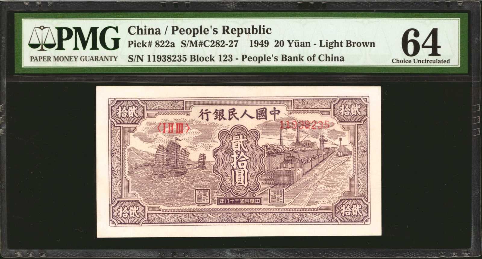 image for: China National Banks  ??? (20 yuan)(B4019as)