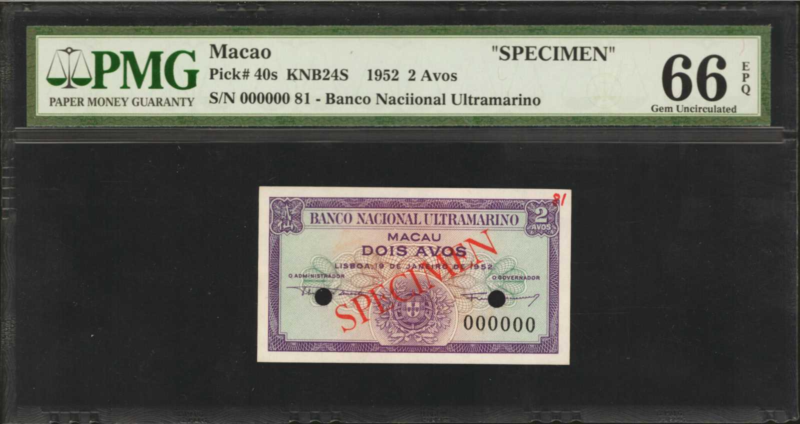 image for: Macau  10 avos(B044ar)