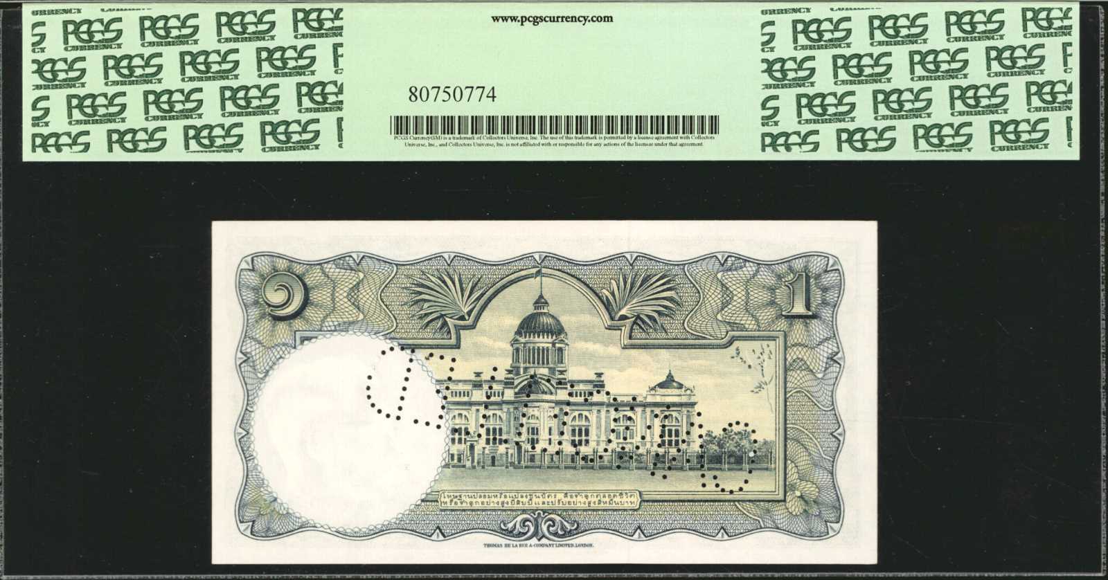 image for: Thailand  1 ??? (baht) (B145d)