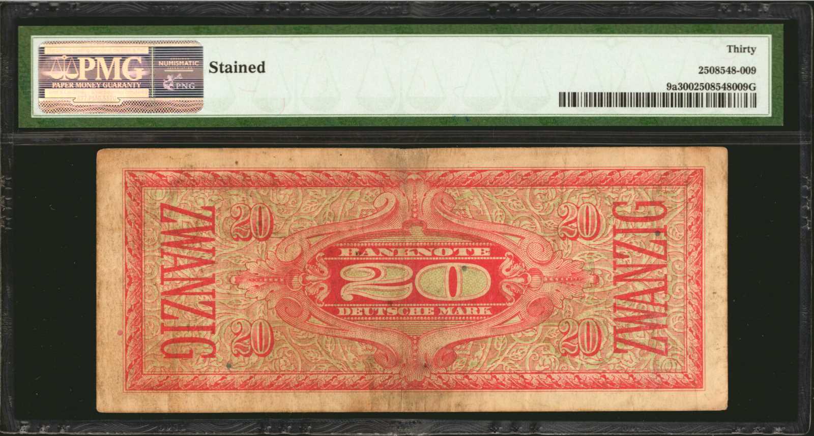 image for: Germany, Federal Republic of  20 deutsche mark (B105b)
