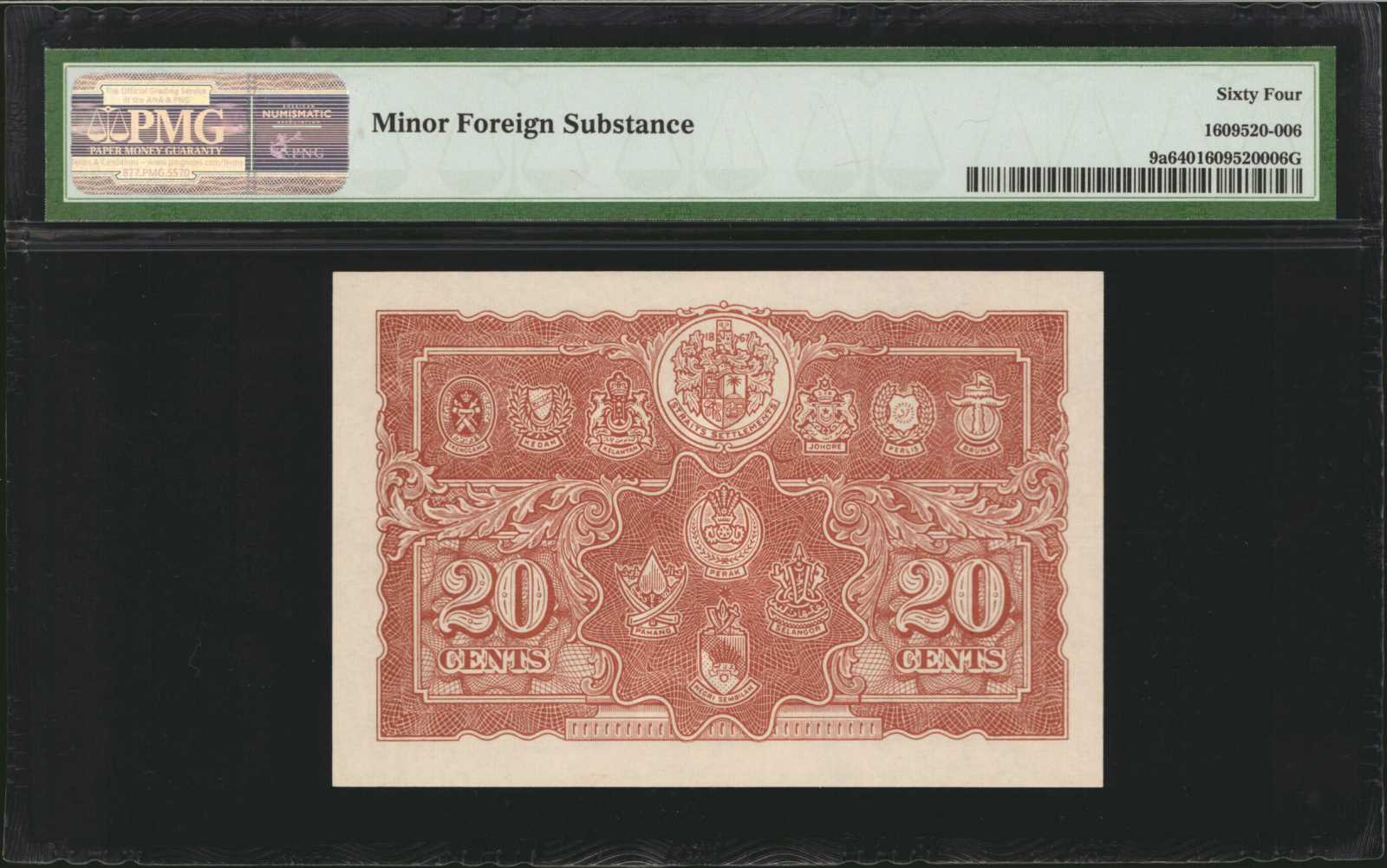 image for: Malaya  10 dollars(B106a)