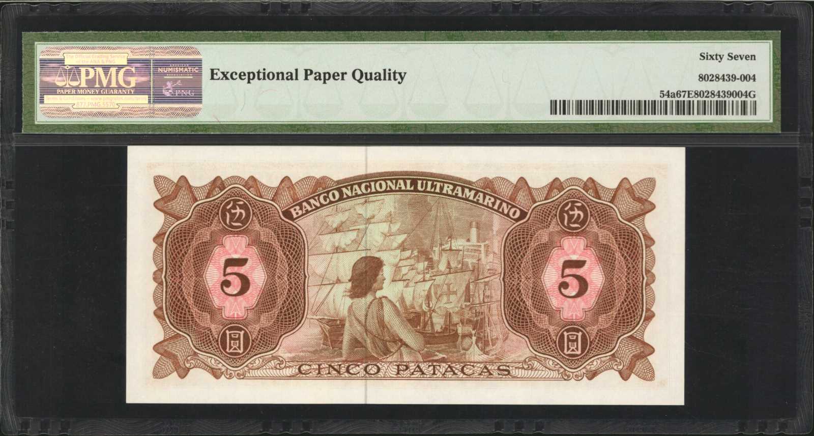 image for: Macau  20 patacas (B090a)