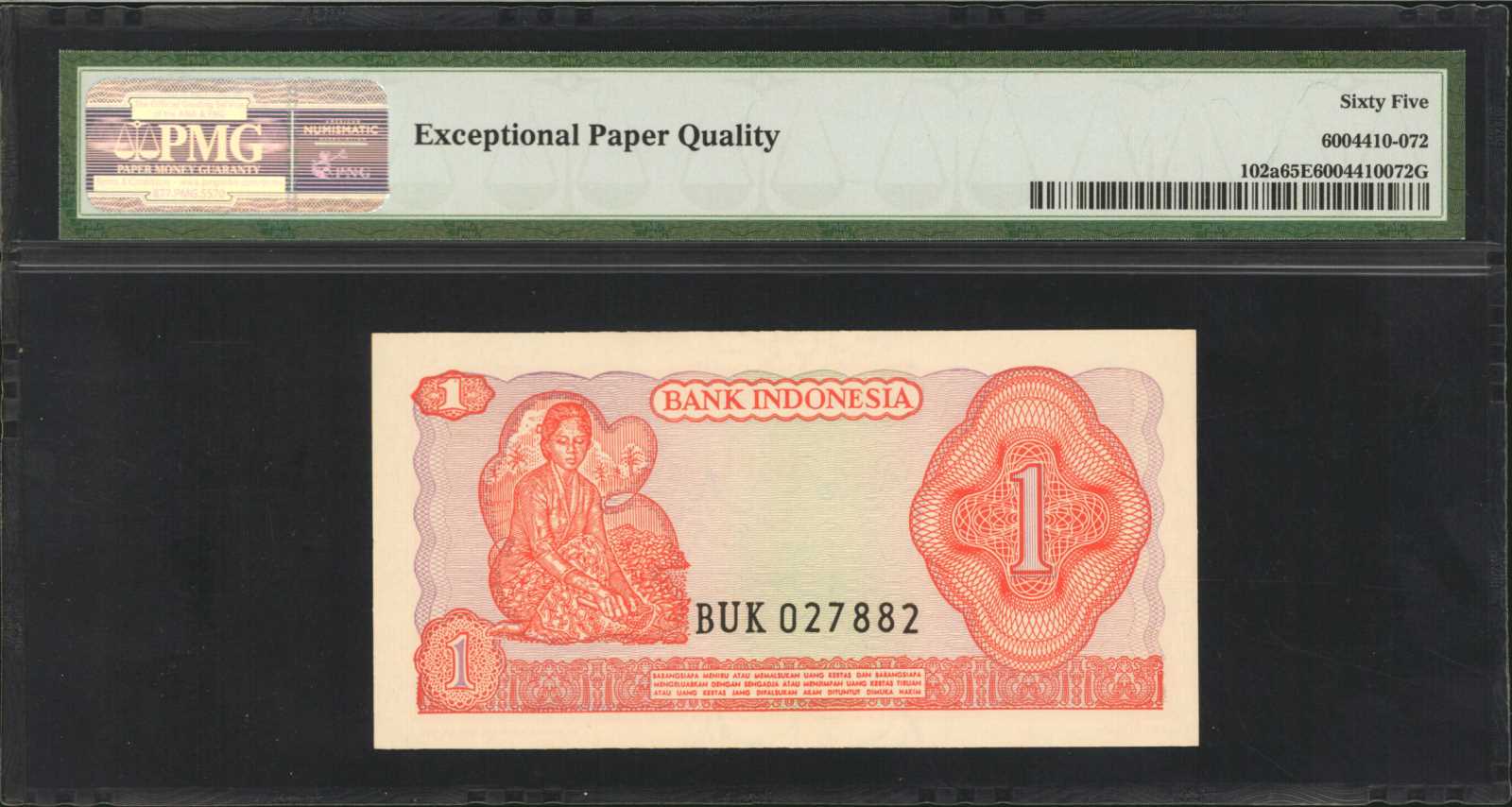 image for: Indonesia  1,000 rupiah (B564a)