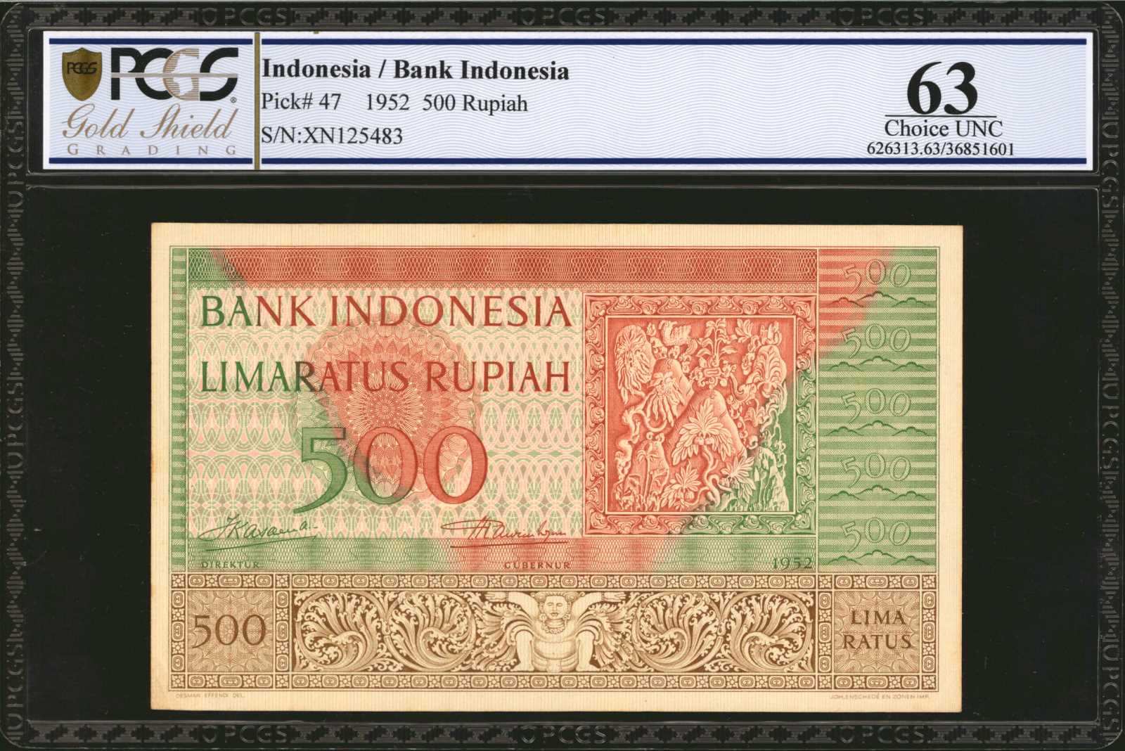 image for: Indonesia  500 rupiah (B506a)