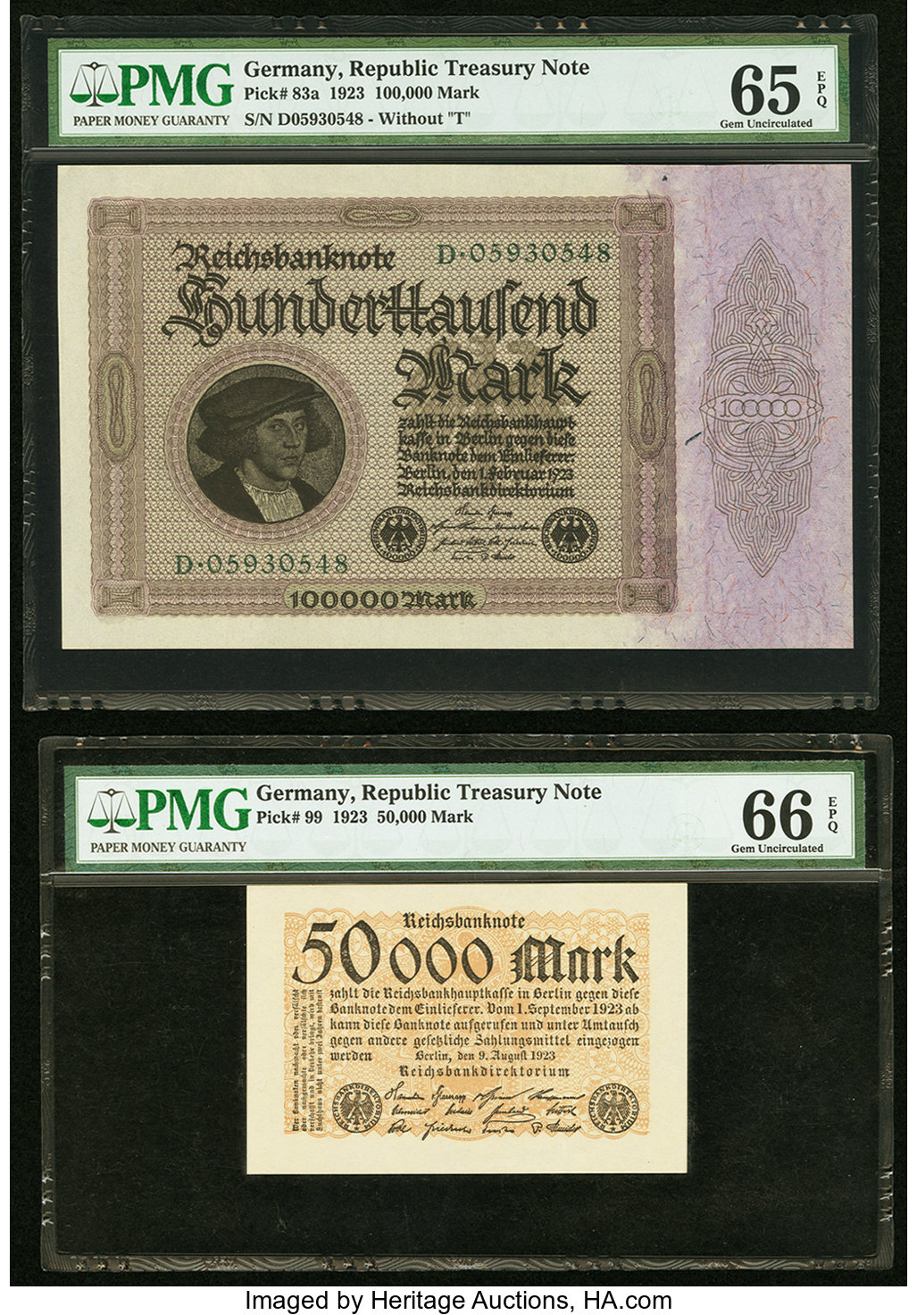 image for: Germany  100,000 mark (B242a)