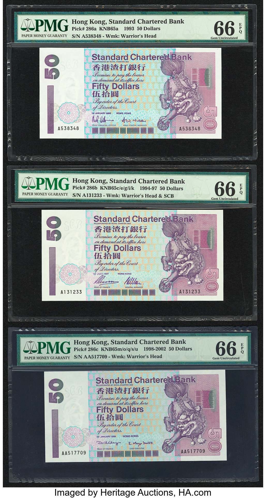 image for: Hong Kong  50 dollars (B409cz)