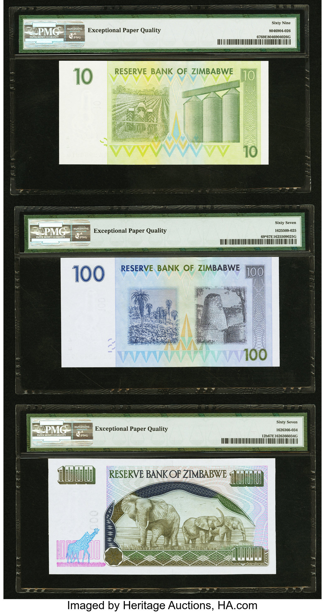 image for: Zimbabwe  1,000 dollars (B112az)