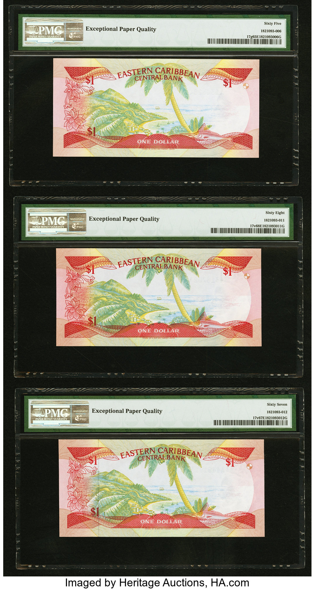 image for: East Caribbean States  1 dollar (B201m)