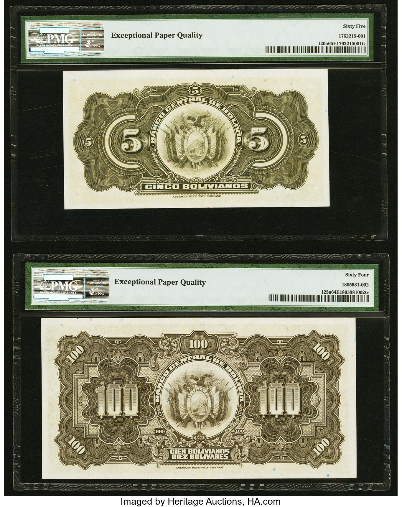 image for: Bolivia  5 bolivianos(B308cs)