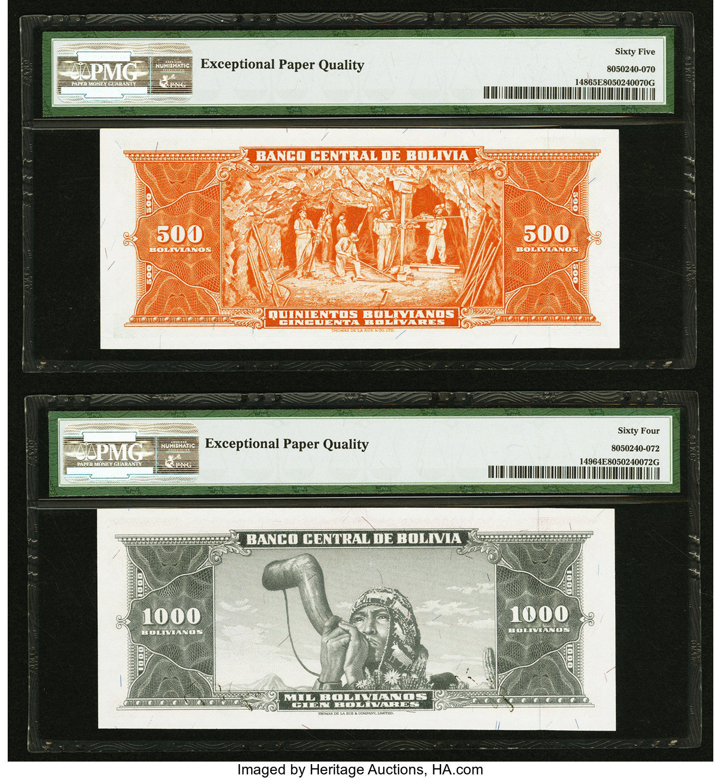 image for: Bolivia  500 bolivianos = 50 bol?vares(B337bs1)