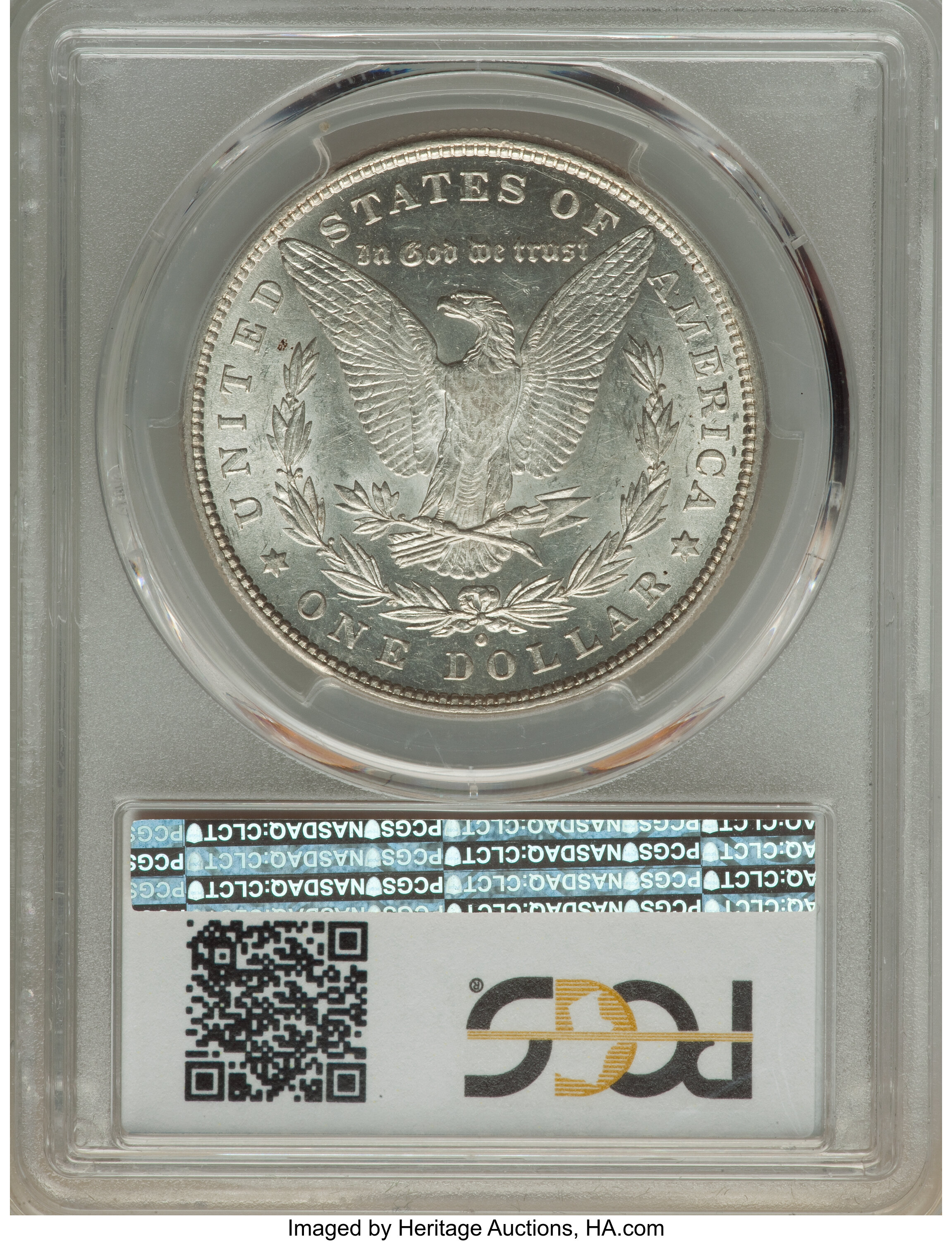 1880/79-O $1 VG10 CAC thumbnail 19