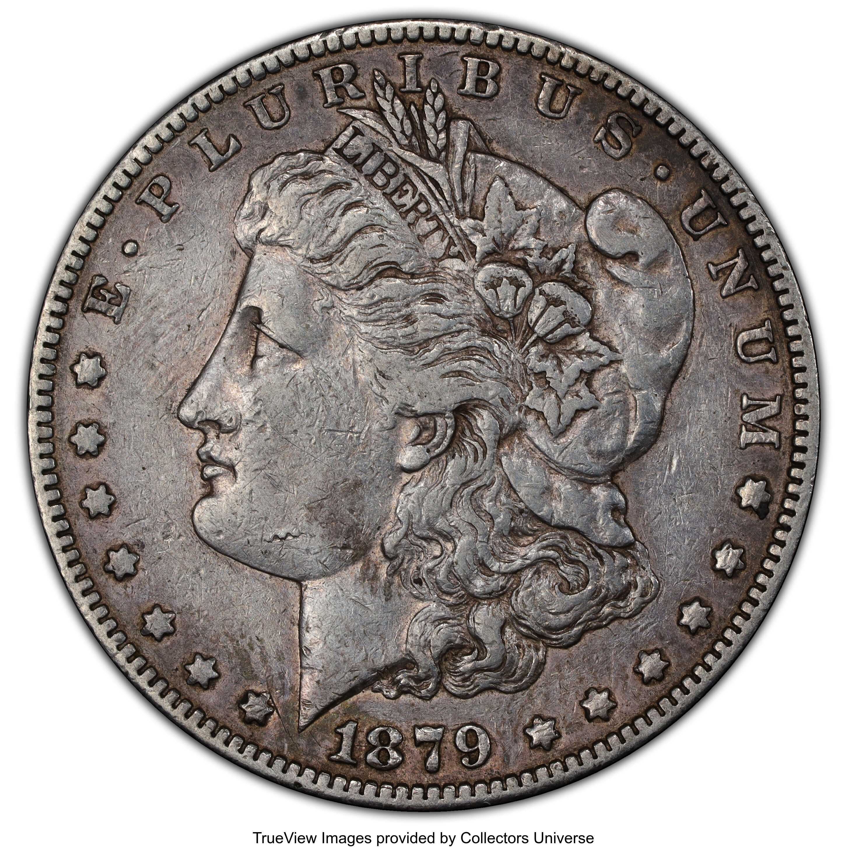 image for: 1879-S $1 Reverse of 1878, VAM-34, Top 100, XF40 PCGS. PCGS Population: (14/15 and 0/0+). NGC Census: (0/0 and 0/0+). CDN: ...