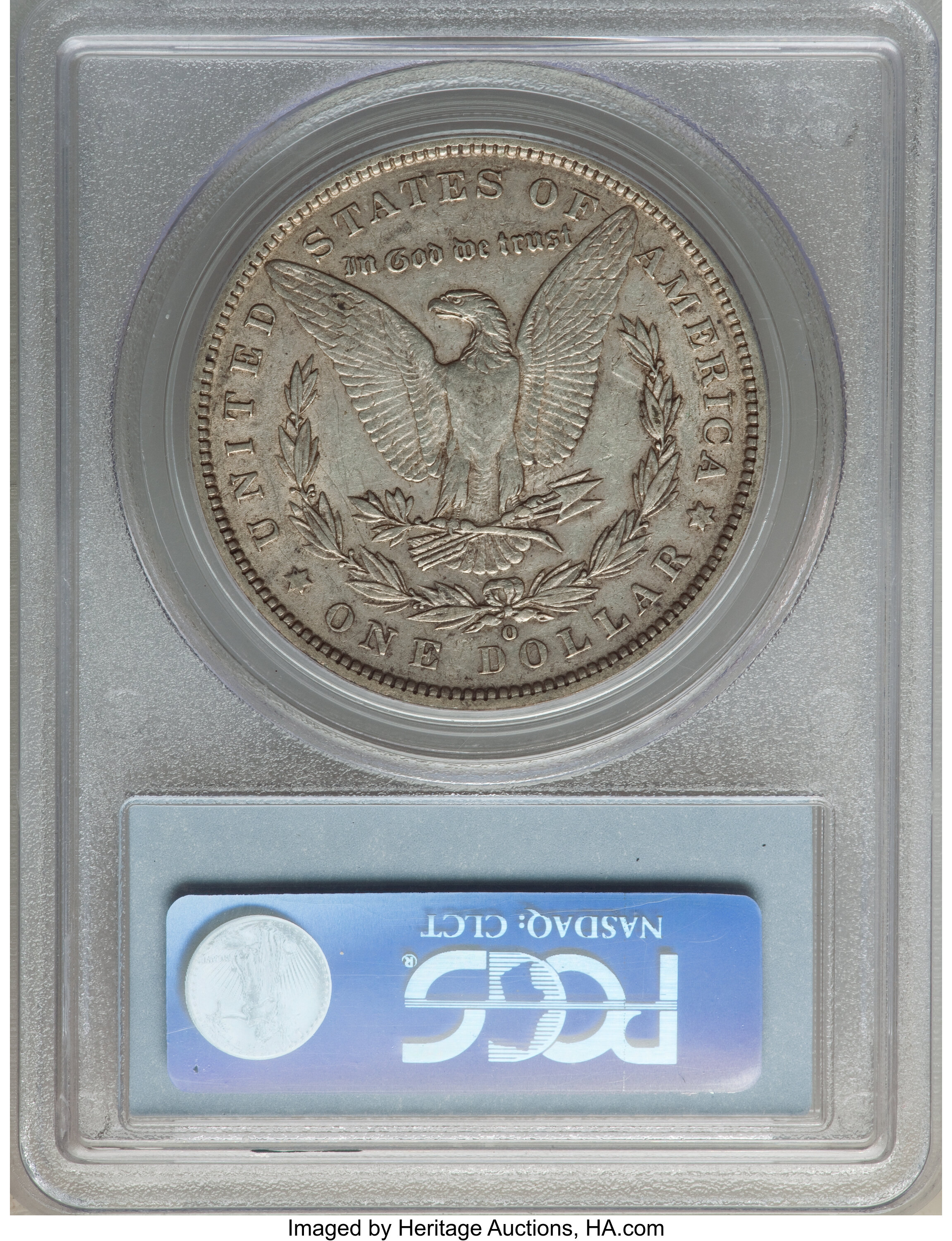 1886-O $1  Clashed Reverse BER, VAM-1A1 VF30 thumbnail 13