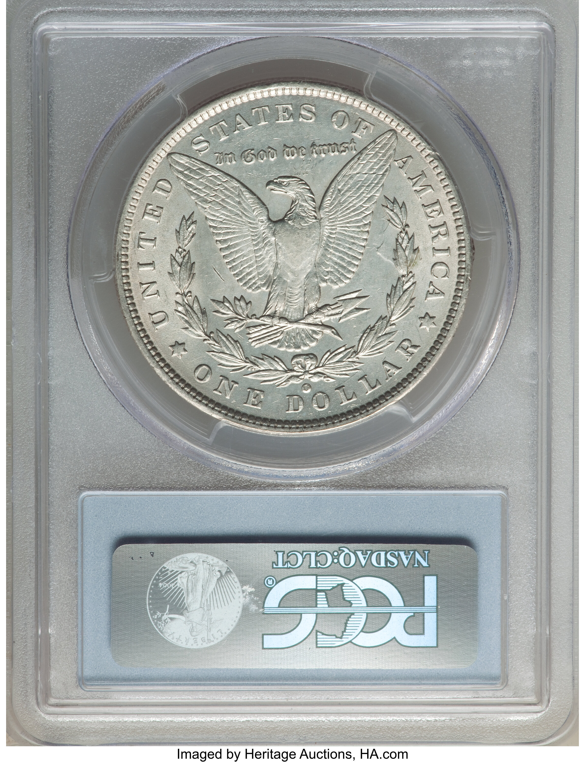 image for: 1887-O $1 VAM-30, TY Clash, Hit List, AU55 PCGS. PCGS Population: (7/50). NGC Census: (2/11). AU55....