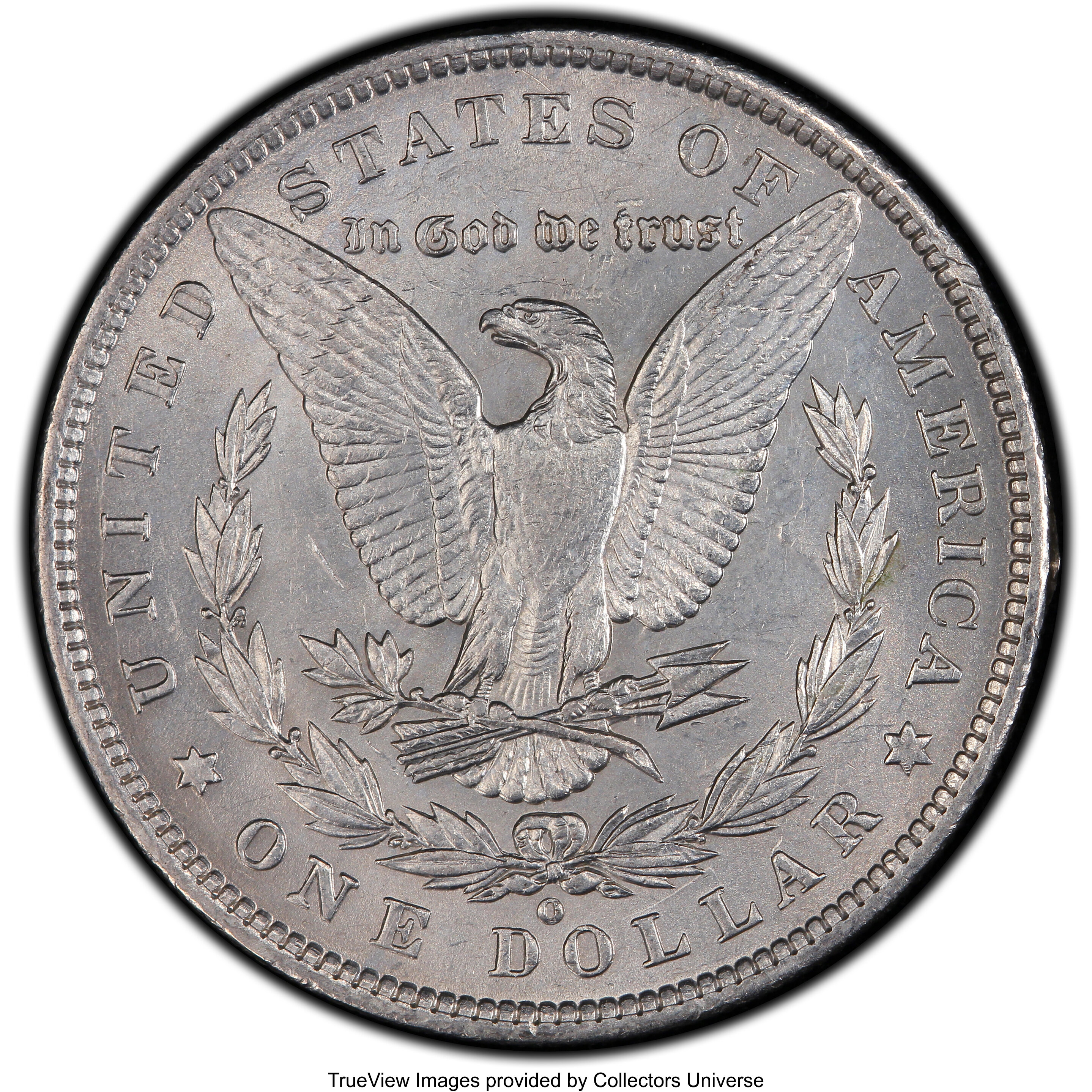 image for: 1887-O $1 VAM-30, TY Clash, Hit List, AU55 PCGS. PCGS Population: (7/50). NGC Census: (2/11). AU55....