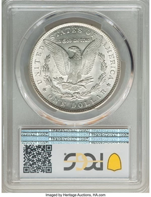 image for: 1888 $1 Doubled Reverse, VAM-12, MS64 PCGS. A Hot-50 Variety. PCGS Population: (30/4). NGC Census: (0/0). CDN: $150 Whsle. ...