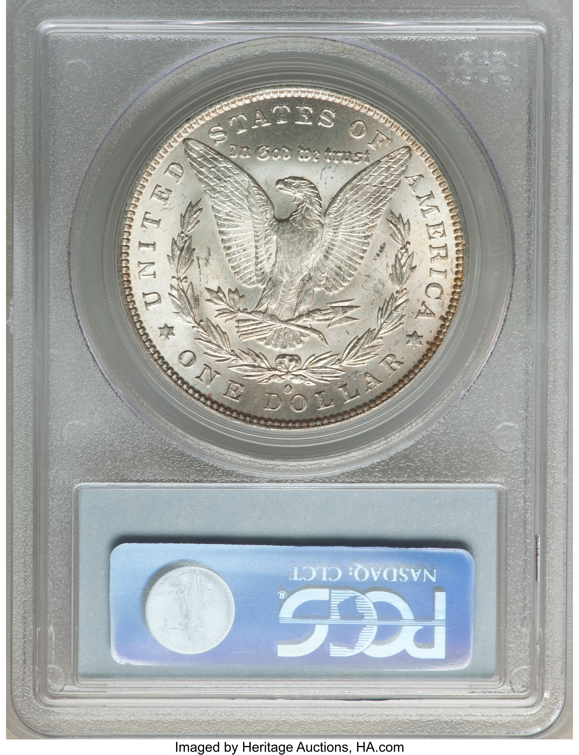 image for: 1888-O $1 Scarface, Early Die State, VAM-1B, MS62 PCGS. PCGS Population: (39/18). NGC Census: (0/0). CDN: $3,100 Whsle. Bid...