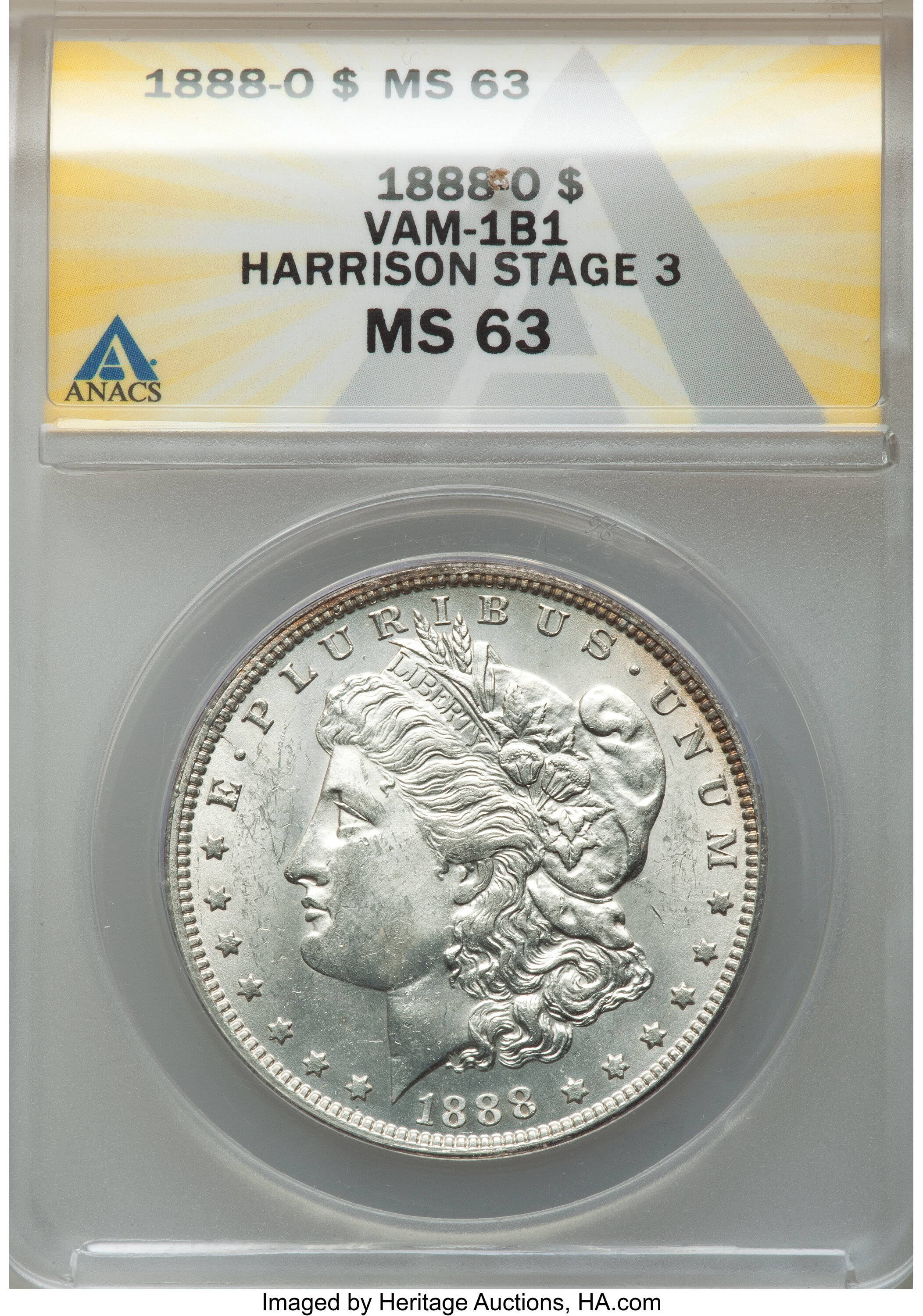 1888 O Morgan Dollar Scarface VAM 1B4 Mint State (MS