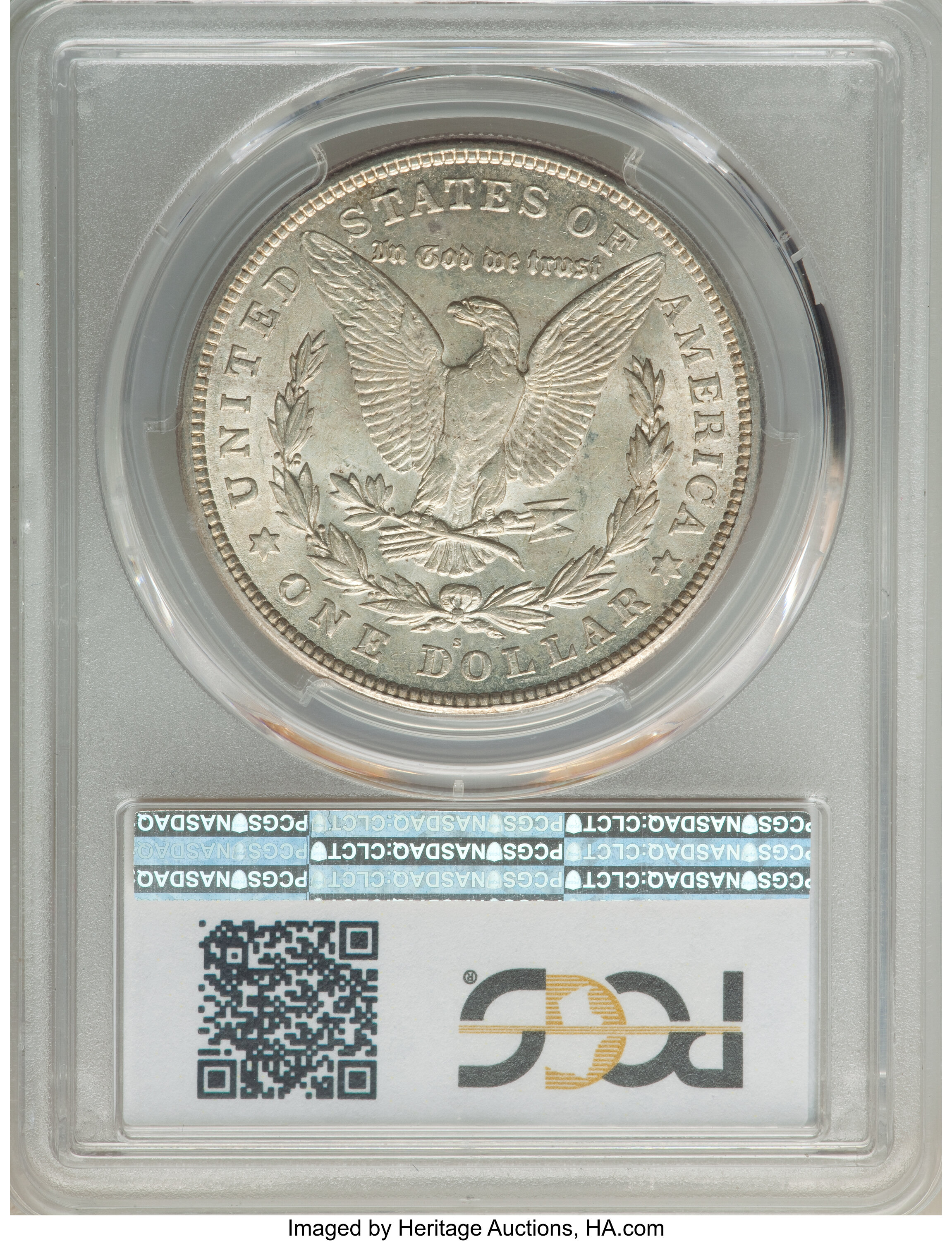 image for: 1921-S $1 Thorn Head, VAM-1B6, Hit List, MS62 PCGS. PCGS Population: (14/38). NGC Census: (0/0). MS62....