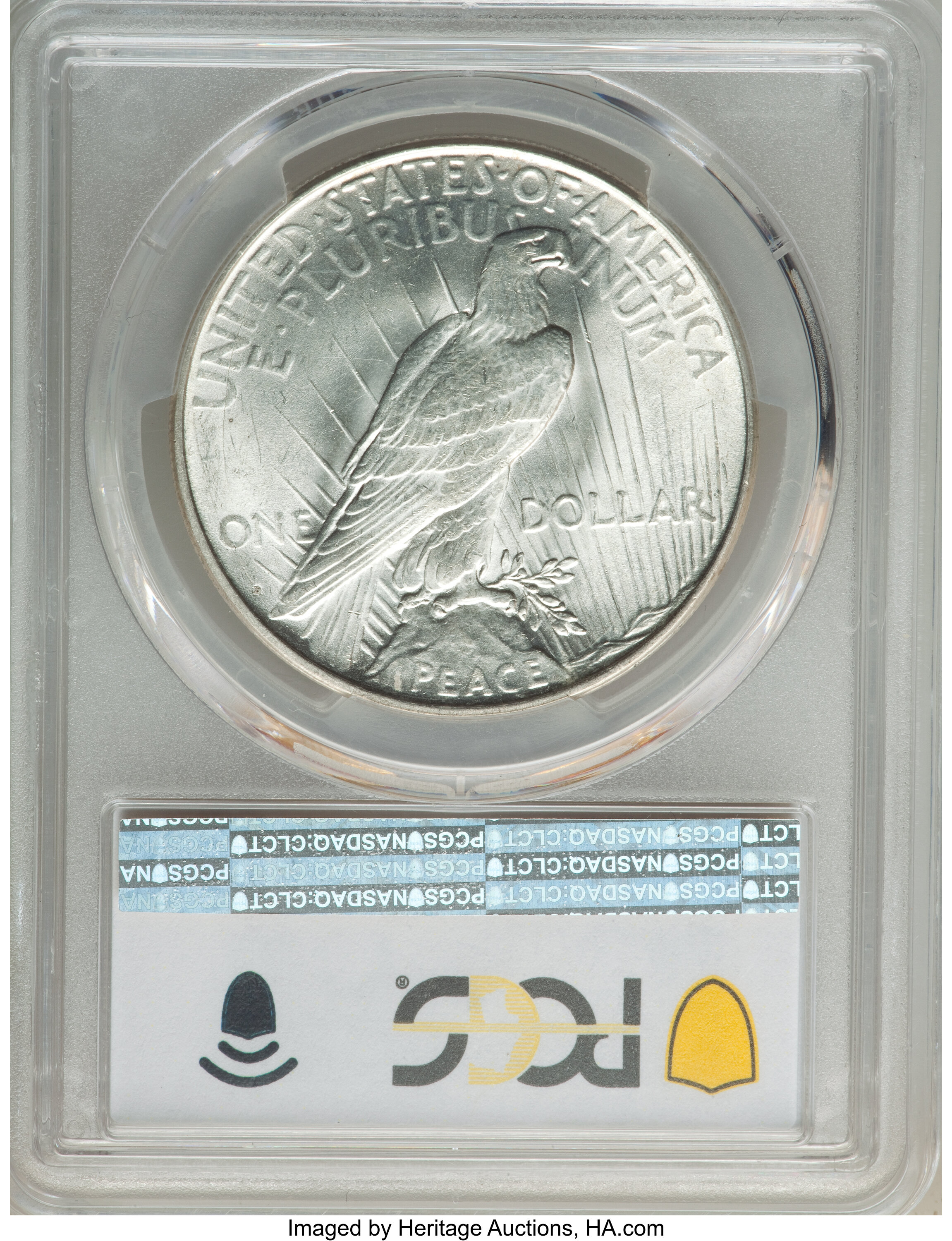 image for: 1923-D $1 VAM 1E, Extra Hair MS62 PCGS. An Elite 30 Variety. PCGS Population: (3/5). NGC Census: (0/0). MS62....