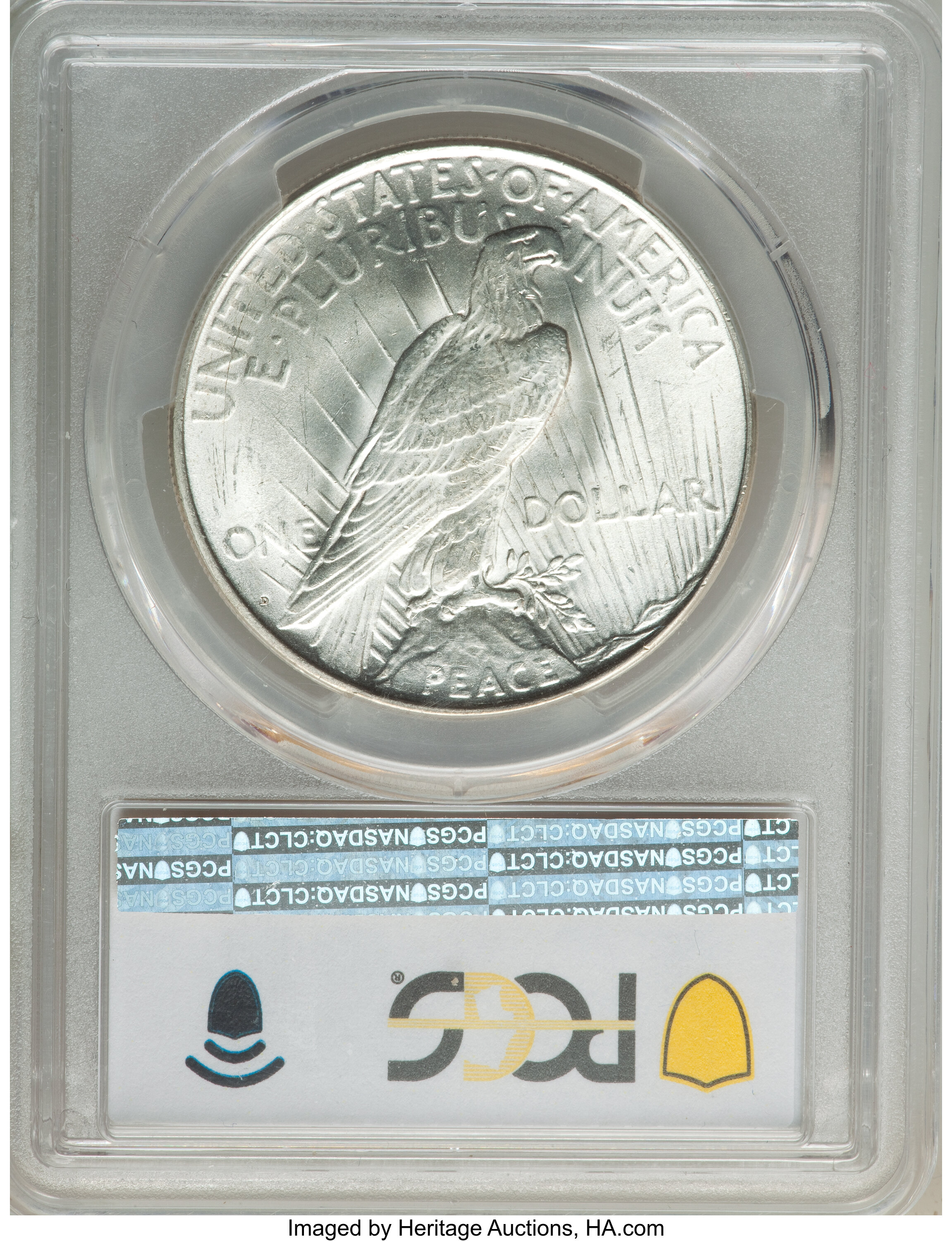 image for: 1923-D $1 Extra Hair, VAM-1E, MS62 PCGS. An Elite 30 Variety. PCGS Population: (3/5). NGC Census: (0/0). MS62....