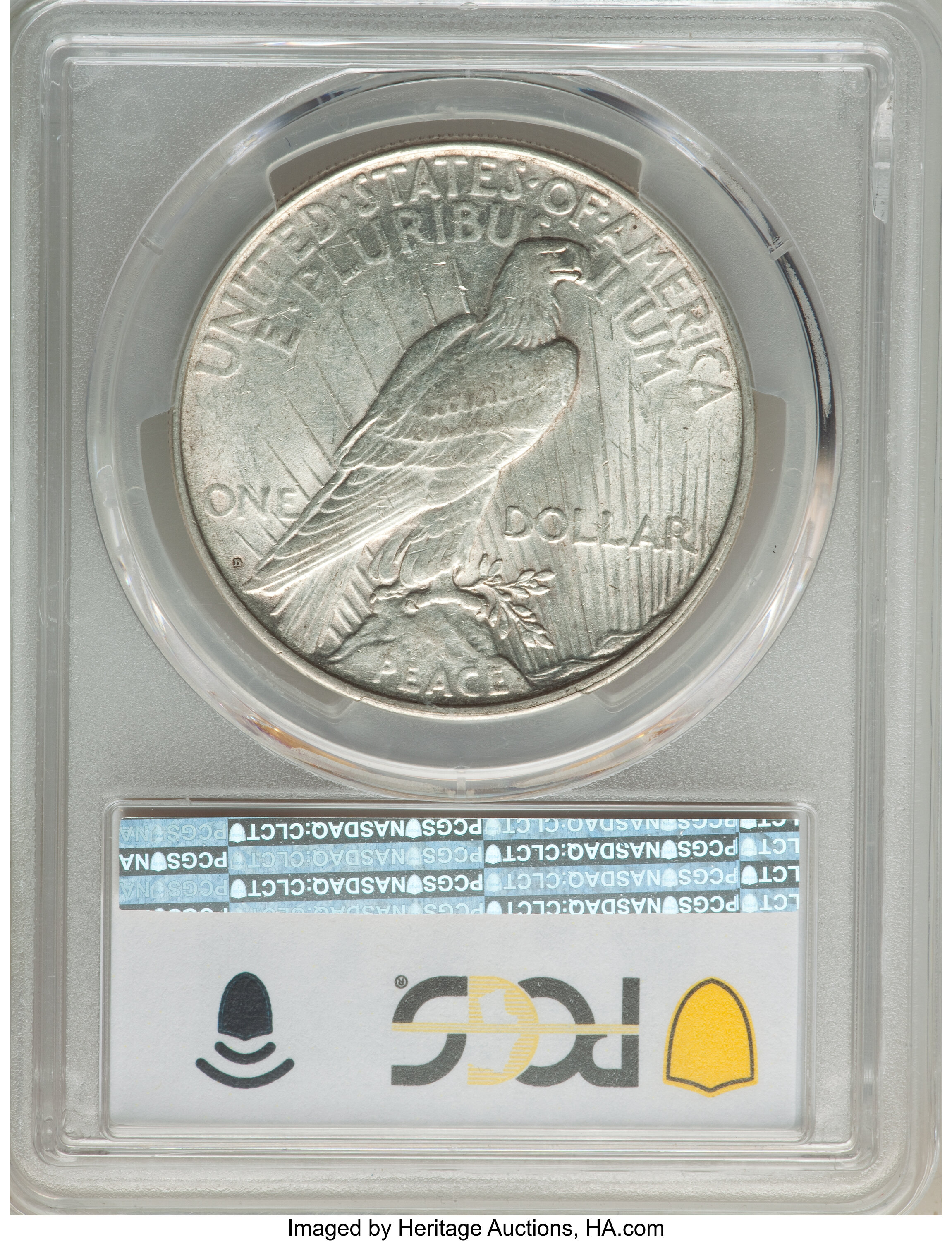 image for: 1923 $1 Doubled Eagle Head, VAM-2, Top-50, AU55 PCGS. PCGS Population: (9/34). NGC Census: (0/0). AU55....
