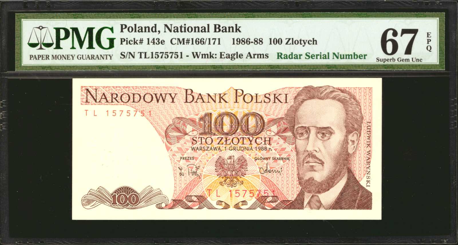 image for: Poland  100 z?otych (B835as)