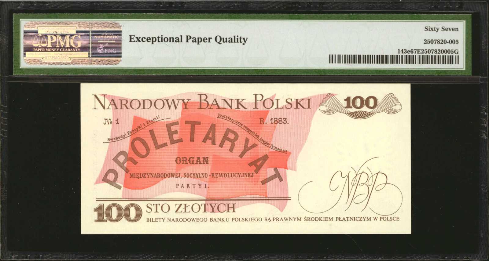 image for: Poland  100 z?otych (B835as)