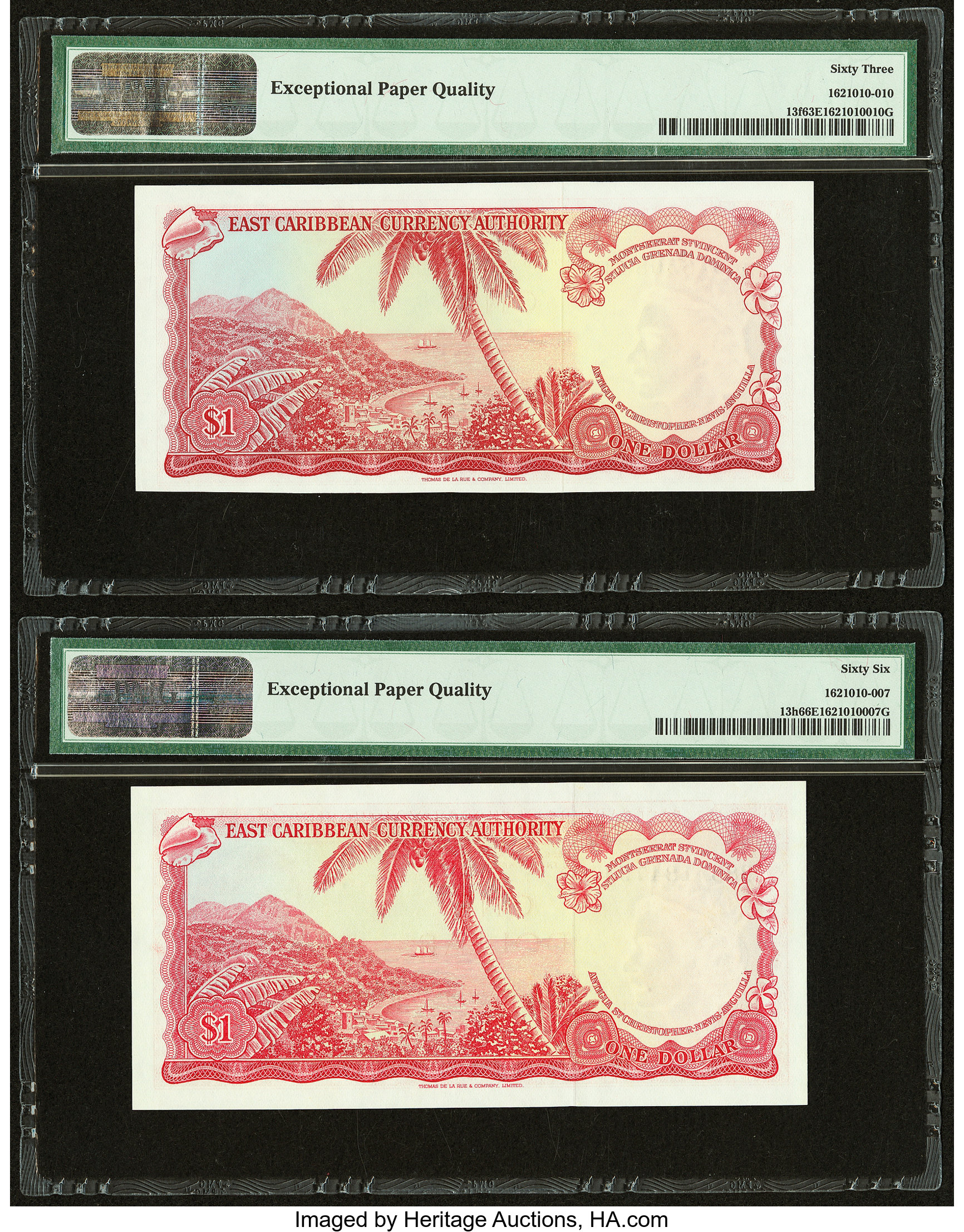 image for: East Caribbean States  1 dollar (B201v)