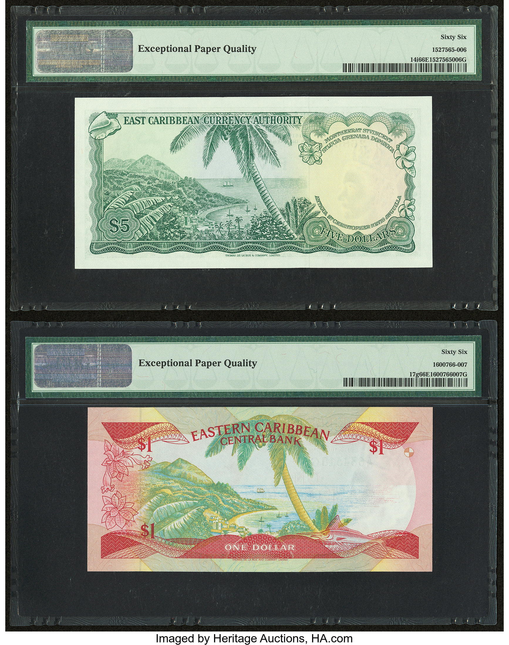 image for: East Caribbean States  1 dollar (B201k)