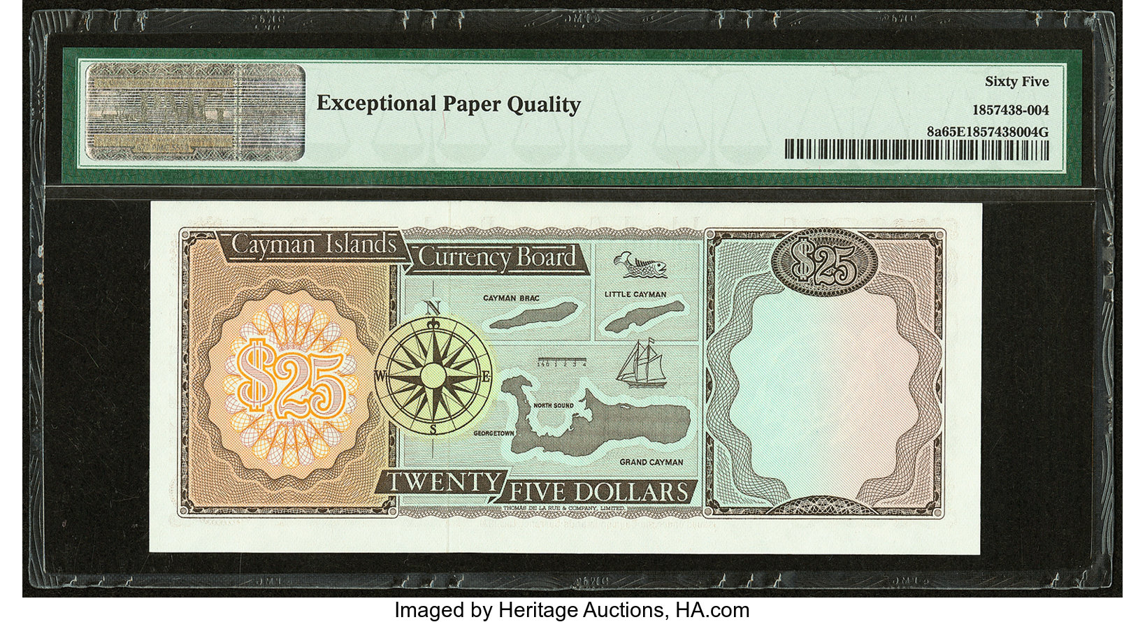 image for: Cayman Islands  25 dollars (B108as2)