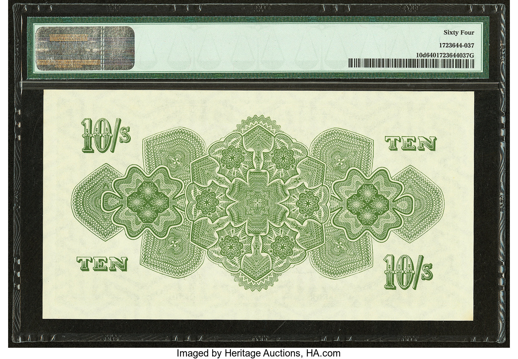 image for: Tonga  10 shillings(B110m)