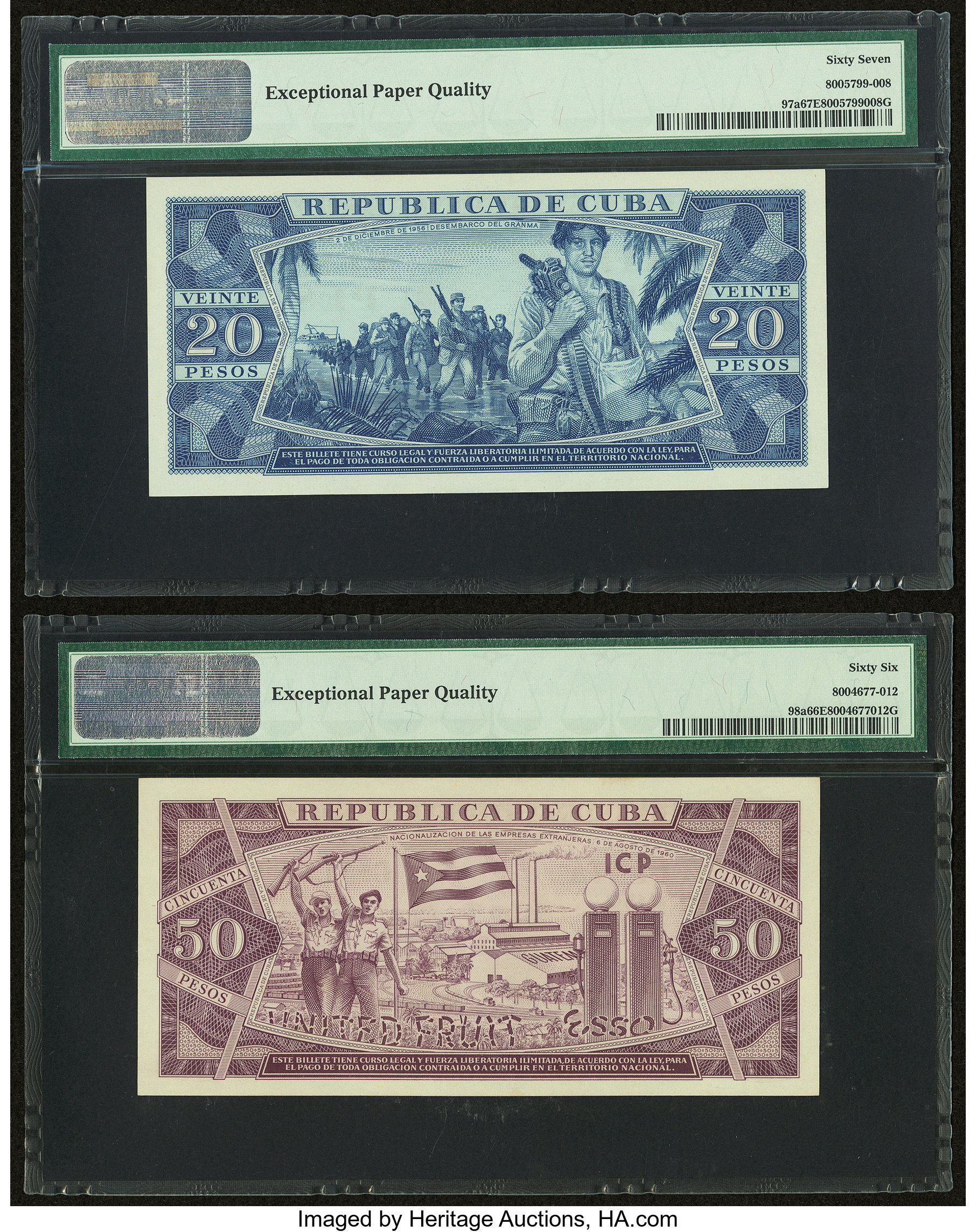 image for: Cuba  20 pesos (B820x2)