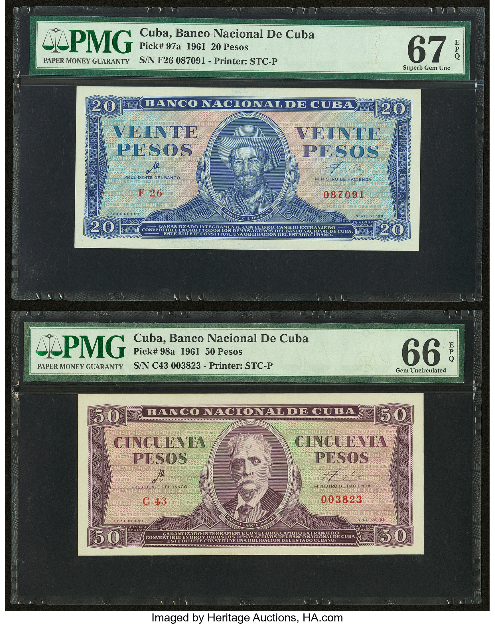 image for: Cuba  20 pesos (B820as1)