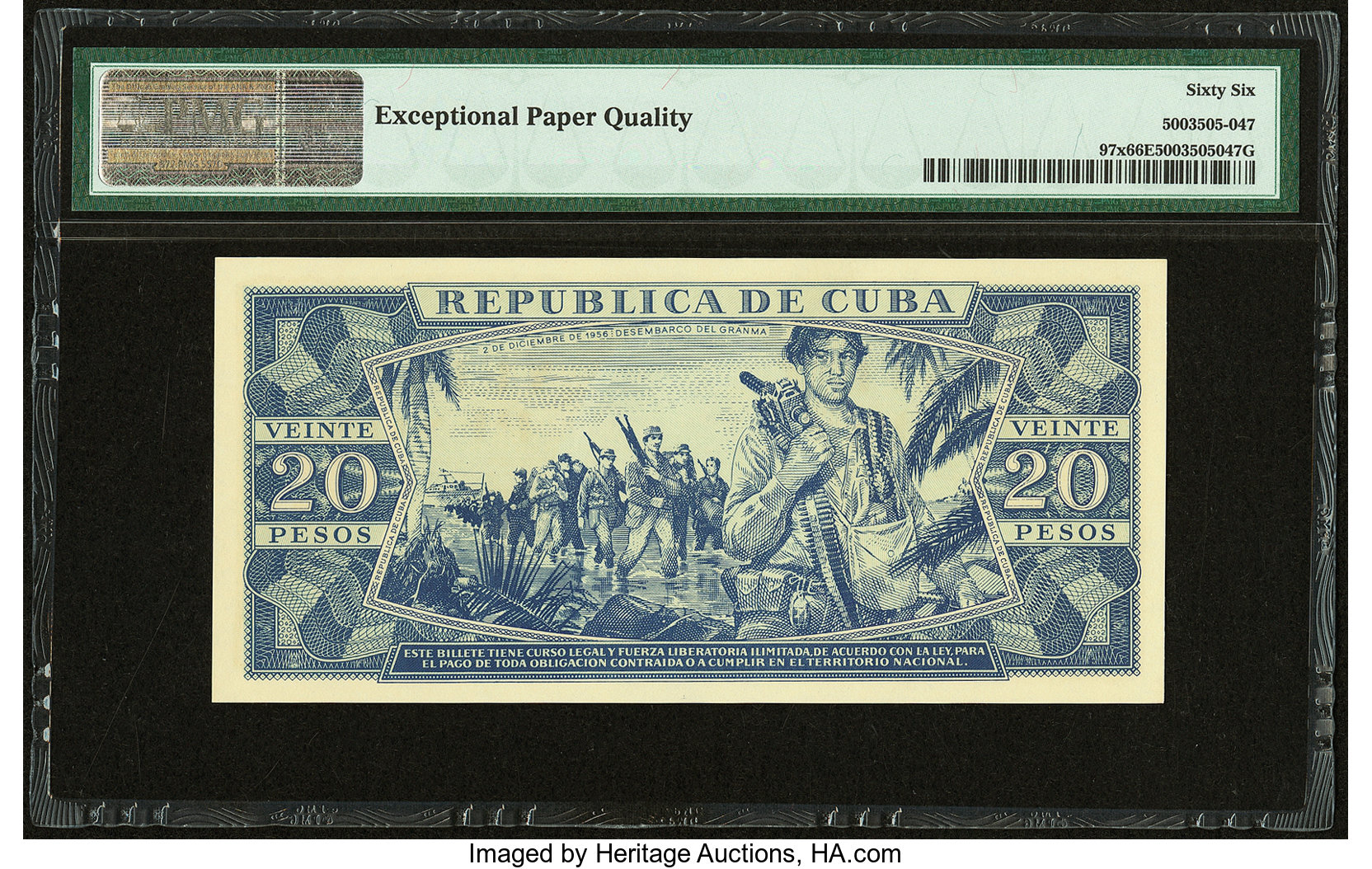 image for: Cuba  20 pesos (B820a)